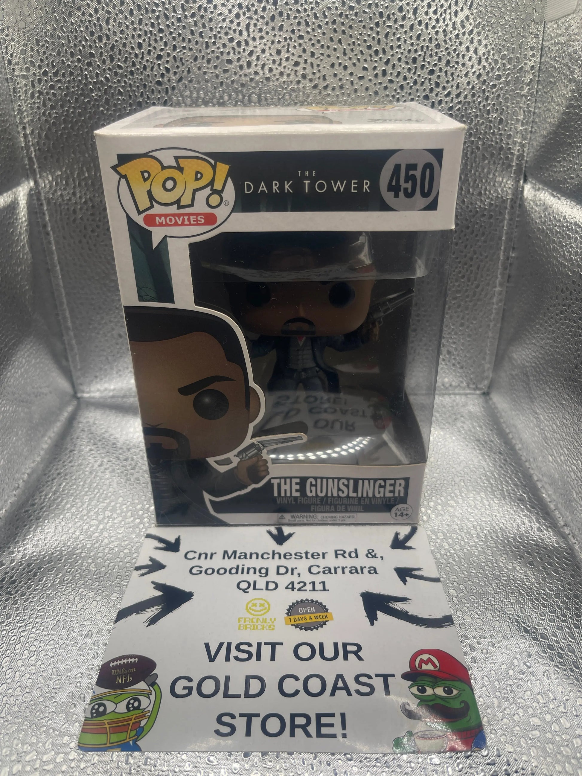 Funko POP! Movies: The Dark Tower - The Gunslinger #450 Vaulted FRENLY BRICKS - Open 7 Days