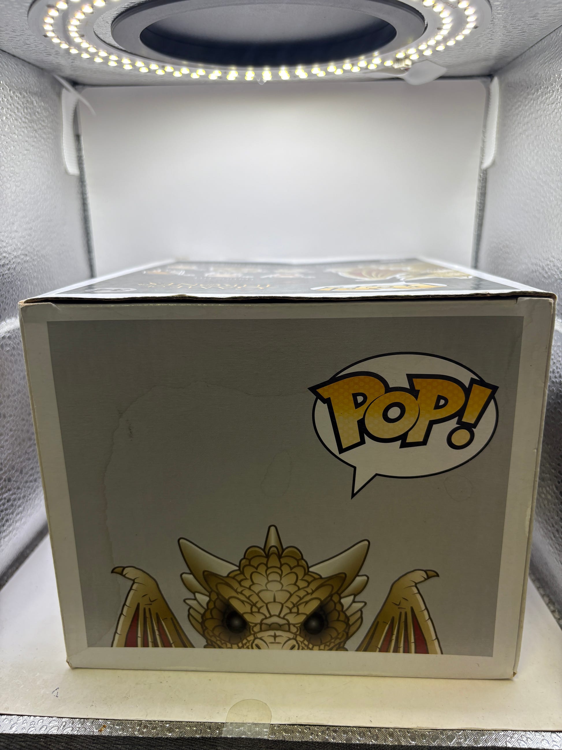 Funko POP! Game of Thrones #34 Viserion Vinyl Figure Box DMG image 5