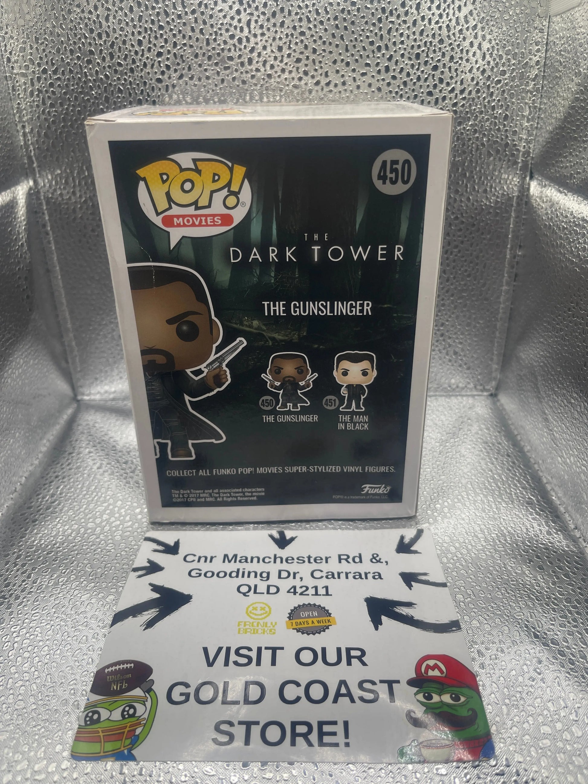 Funko POP! Movies: The Dark Tower - The Gunslinger #450 Vaulted FRENLY BRICKS - Open 7 Days