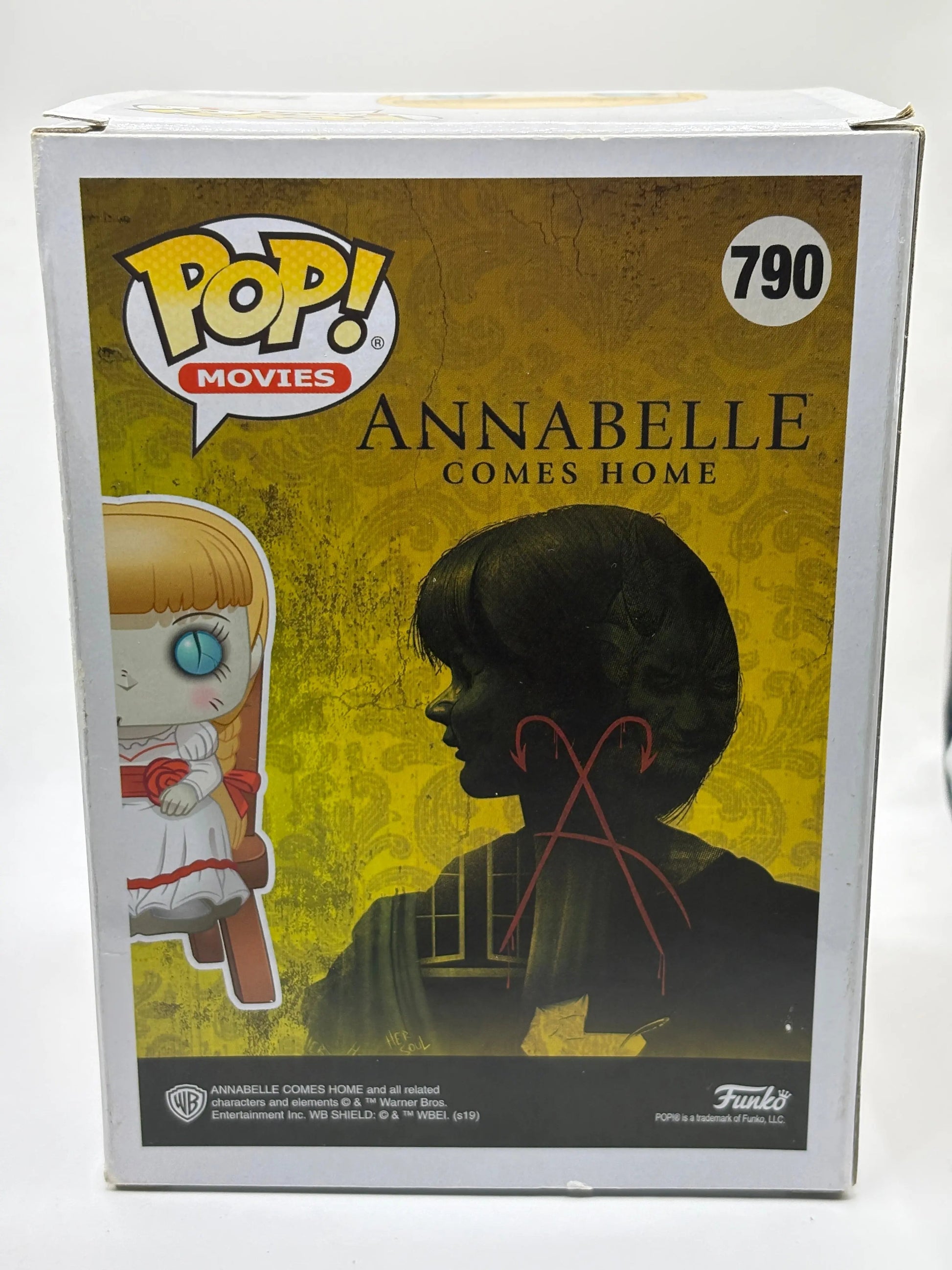 Funko POP! Movies Annabelle Comes Home #790 Annabelle FRENLY BRICKS - Open 7 Days