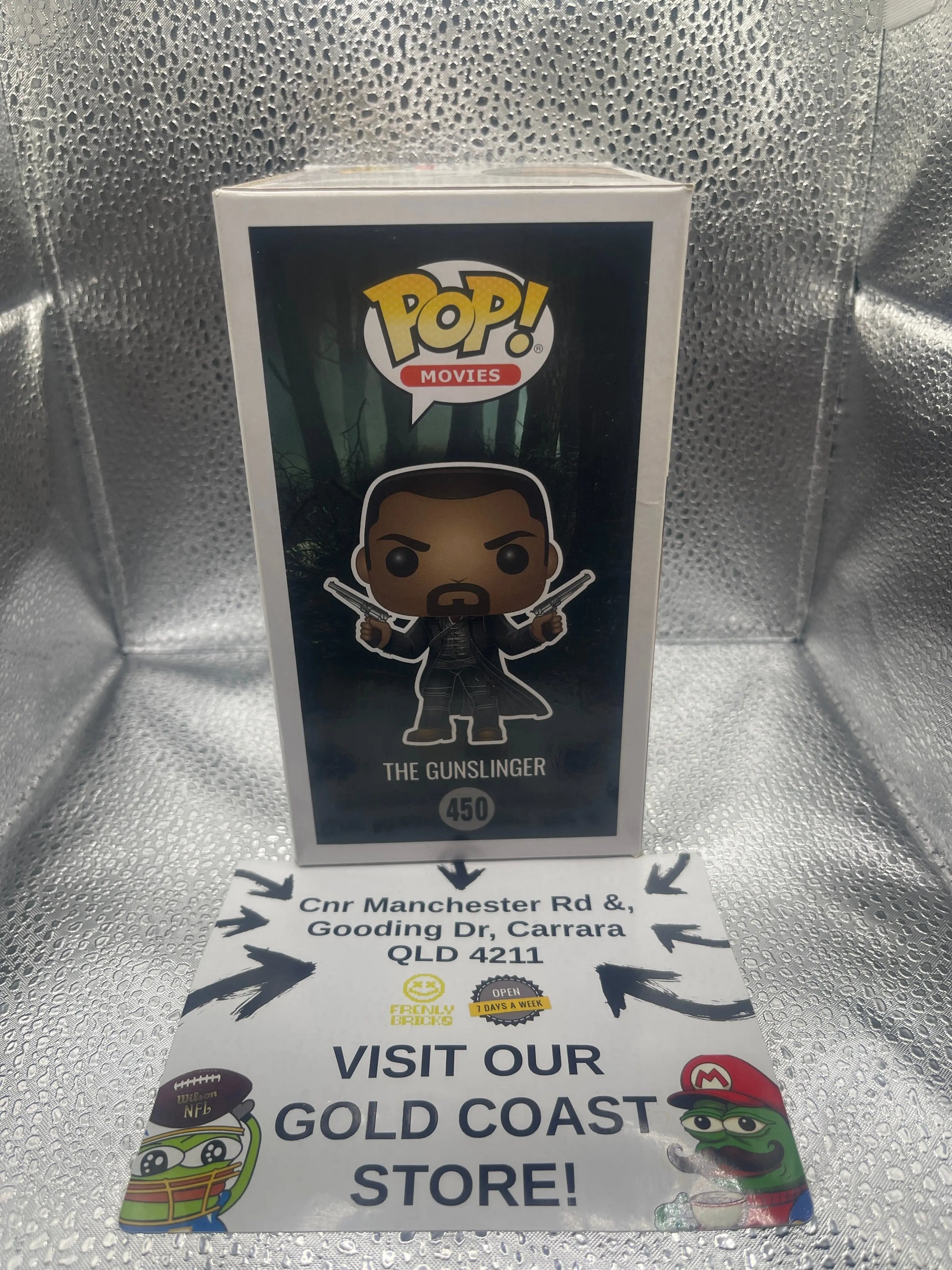 Funko POP! Movies: The Dark Tower - The Gunslinger #450 Vaulted FRENLY BRICKS - Open 7 Days