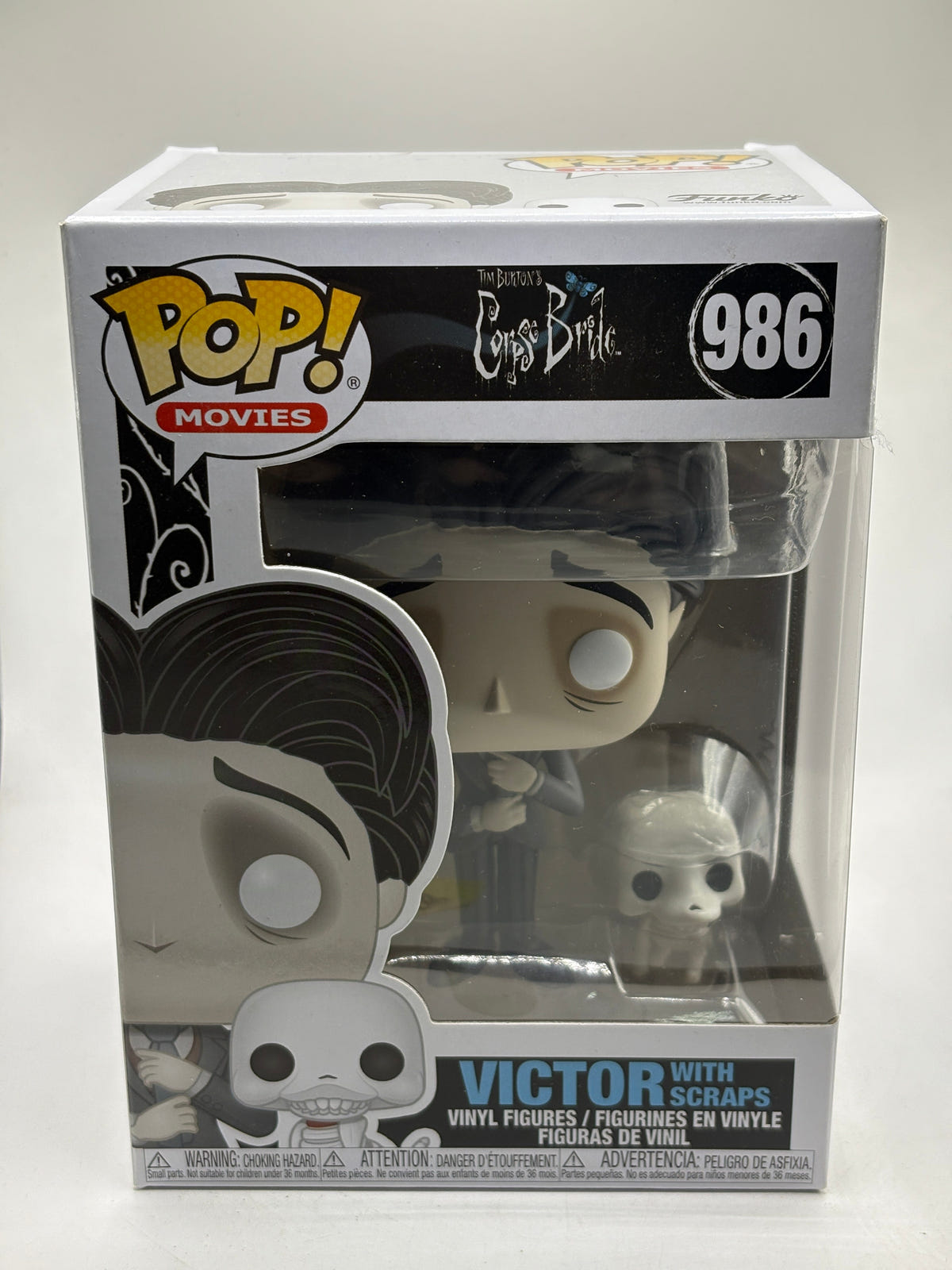 Funko POP! Movies Corpse Bride #986 Victor with Scraps Vinyl Figure FRENLY BRICKS - Open 7 Days image 1