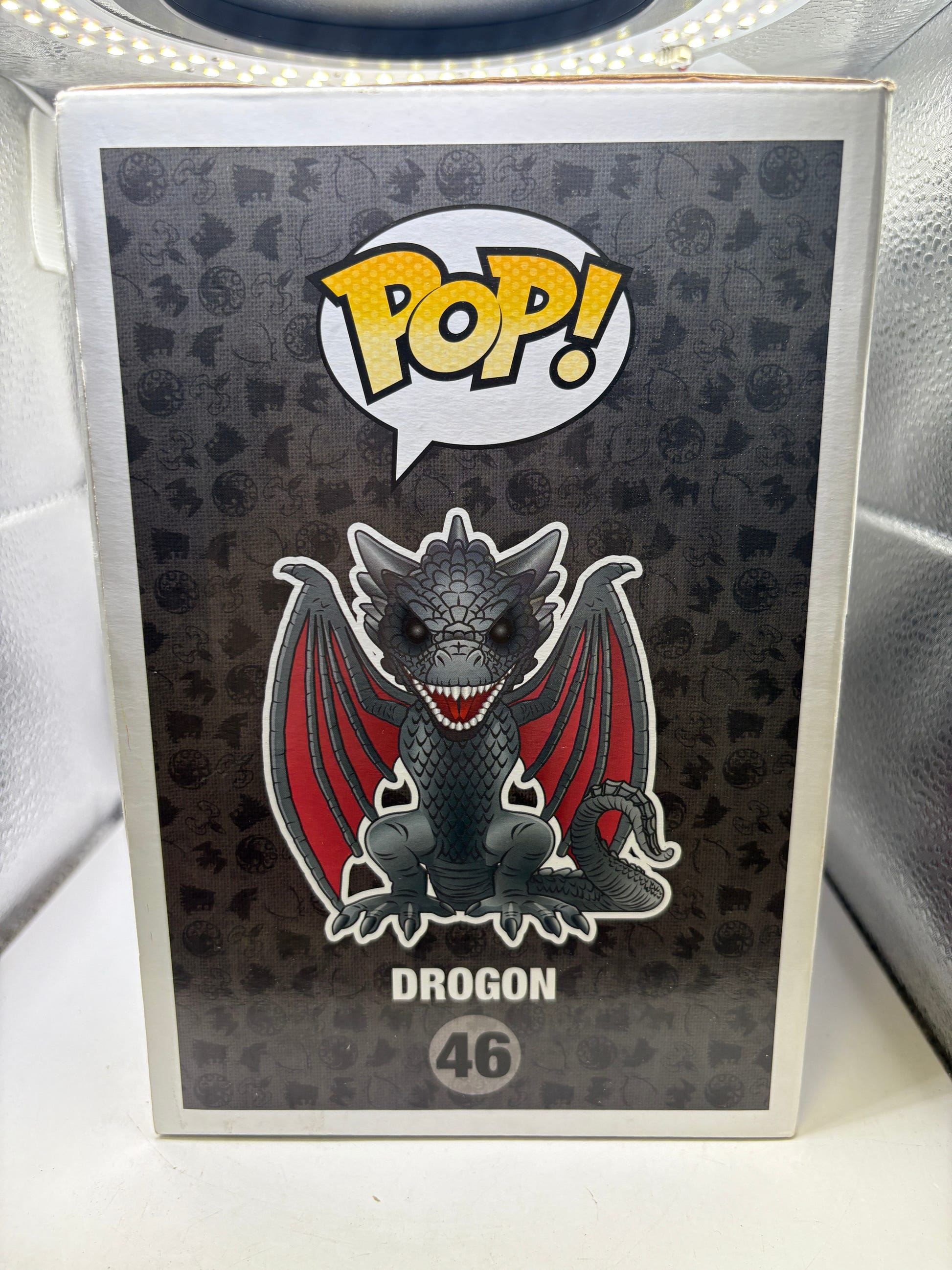 Funko POP! Game of Thrones #46 Drogon Vinyl Figure Box DMG image 4