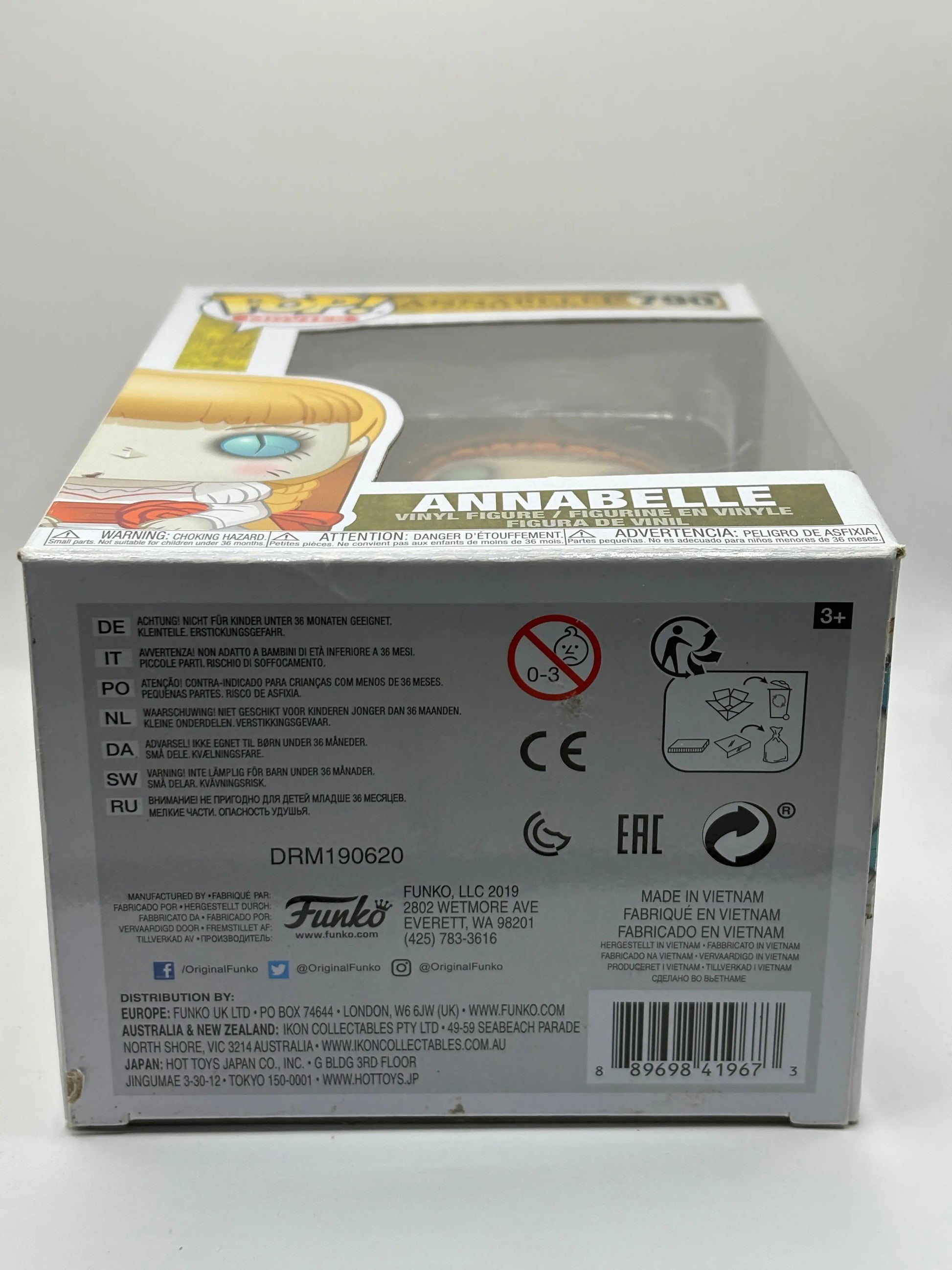 Funko POP! Movies Annabelle Comes Home #790 Annabelle FRENLY BRICKS - Open 7 Days