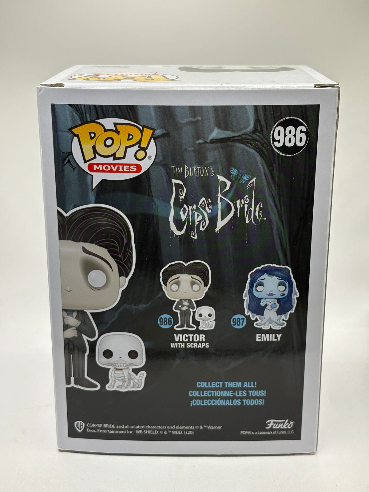 Funko POP! Movies Corpse Bride #986 Victor with Scraps Vinyl Figure FRENLY BRICKS - Open 7 Days image 3