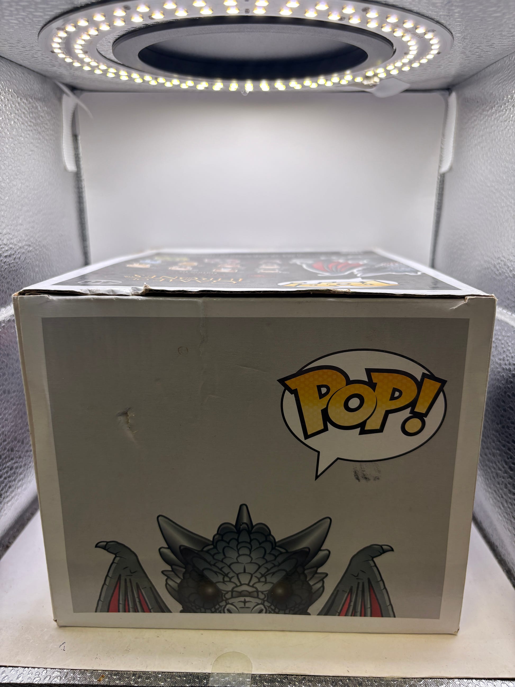 Funko POP! Game of Thrones #46 Drogon Vinyl Figure Box DMG image 5
