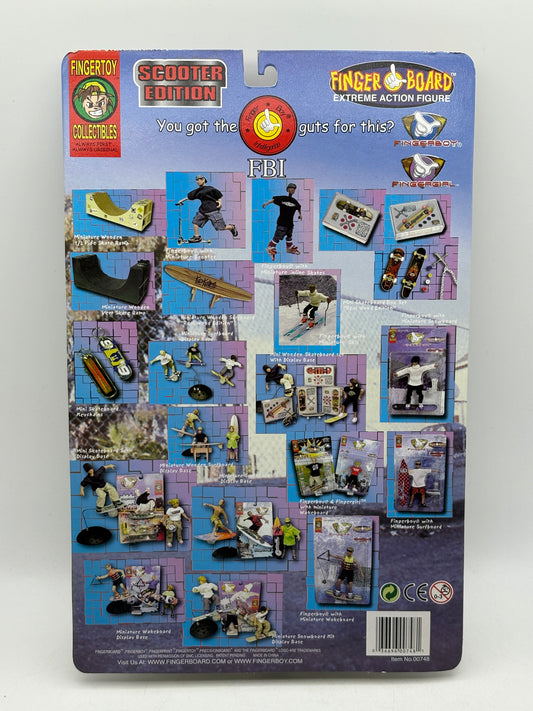 Vintage Finger Board Extreme Action Figure Scooter Edition (Black Rope) (1)