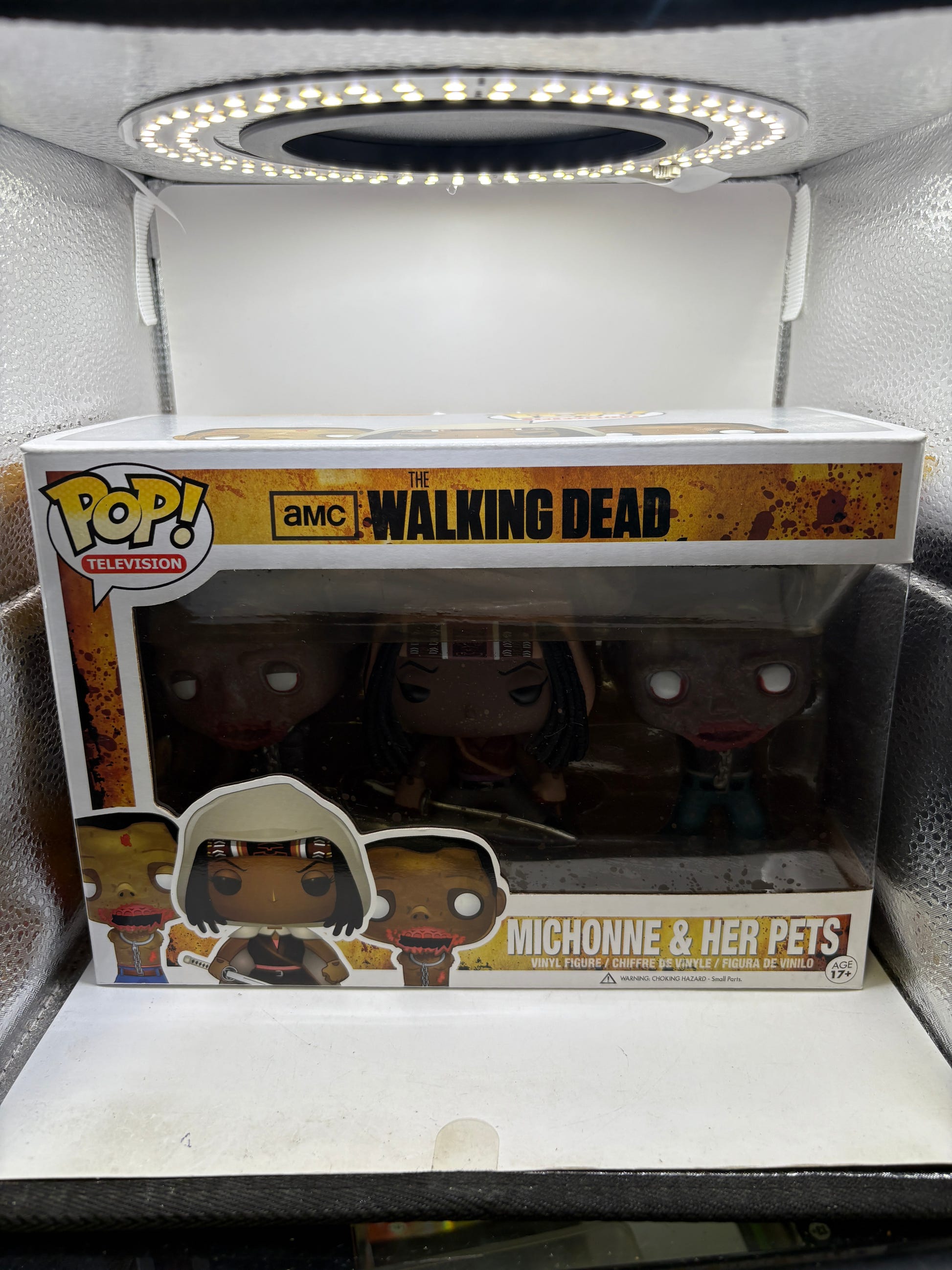 Funko POP! Television The Walking Dead Michonne & Her Pets Vinyl Figures image 1