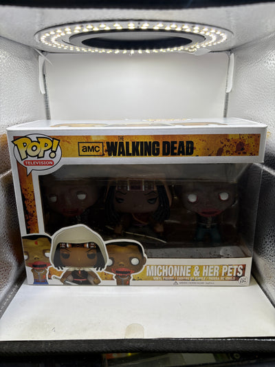 Funko POP! Television The Walking Dead Michonne and Her Pets Vinyl Figures