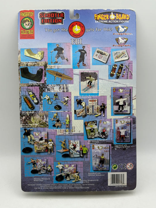 Vintage Finger Board Extreme Action Figure Scooter Edition (Black Rope) (2)