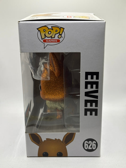 Funko POP! Games Pokemon #626 Eevee Diamond 2021 Fall Con FRENLY BRICKS - Open 7 Days