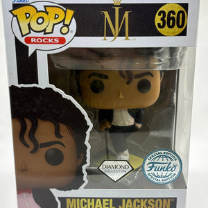 Funko POP! Rocks Michael Jackson #360 Michael Jackson SE Diamond FRENLY BRICKS - Open 7 Days
