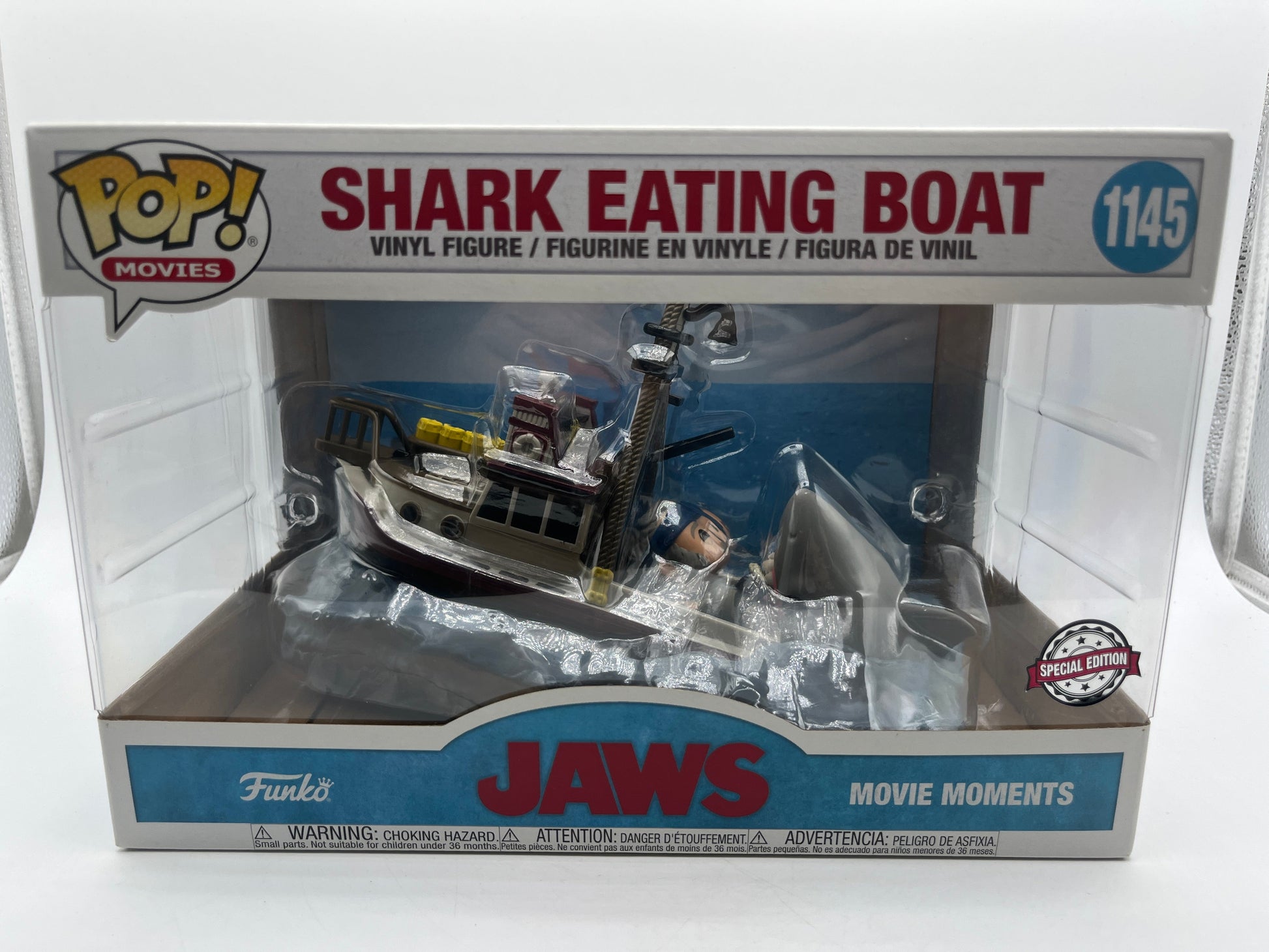 Funko Pop! Movie Moments: Jaws - "Shark Eating Boat" #1145 ++combinedshipping FRENLY BRICKS - Open 7 Days