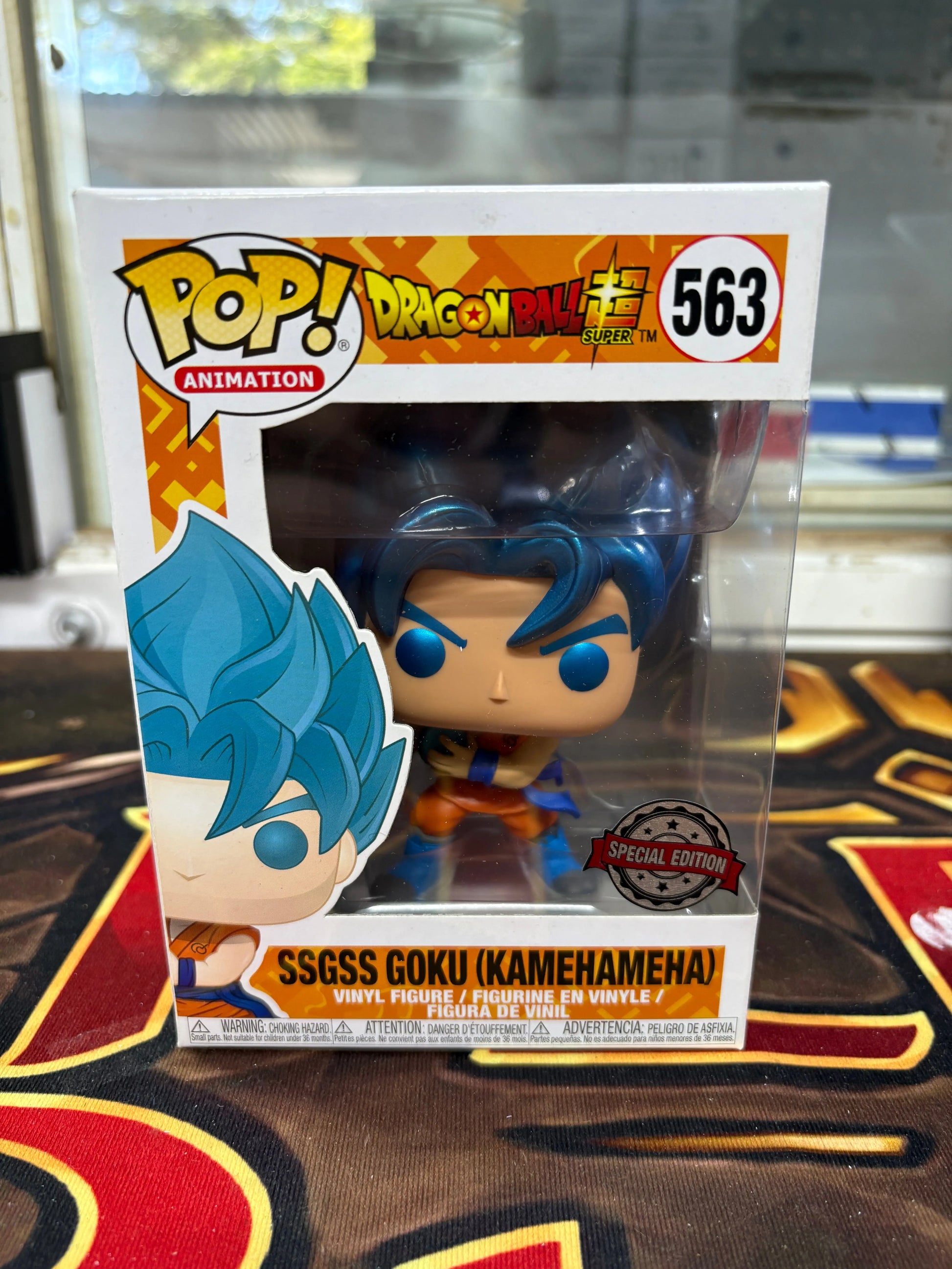 Funko Pop Dragon Ball Super : SSGSS GOKU #668 Vinyl Special Exclusive FRENLY BRICKS - Open 7 Days