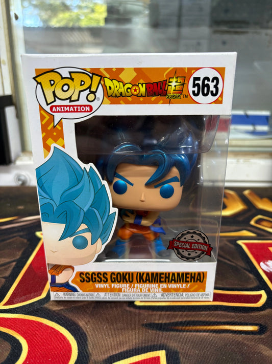 Funko Pop Dragon Ball Super : SSGSS GOKU #668 Vinyl Special Exclusive FRENLY BRICKS - Open 7 Days