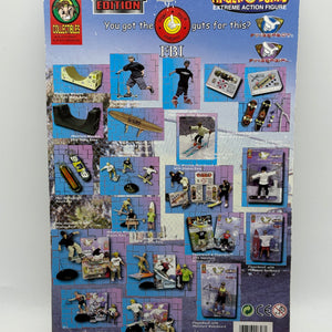 Vintage Finger Board Extreme Action Figure Scooter Edition Girl (Black Rope) (1)