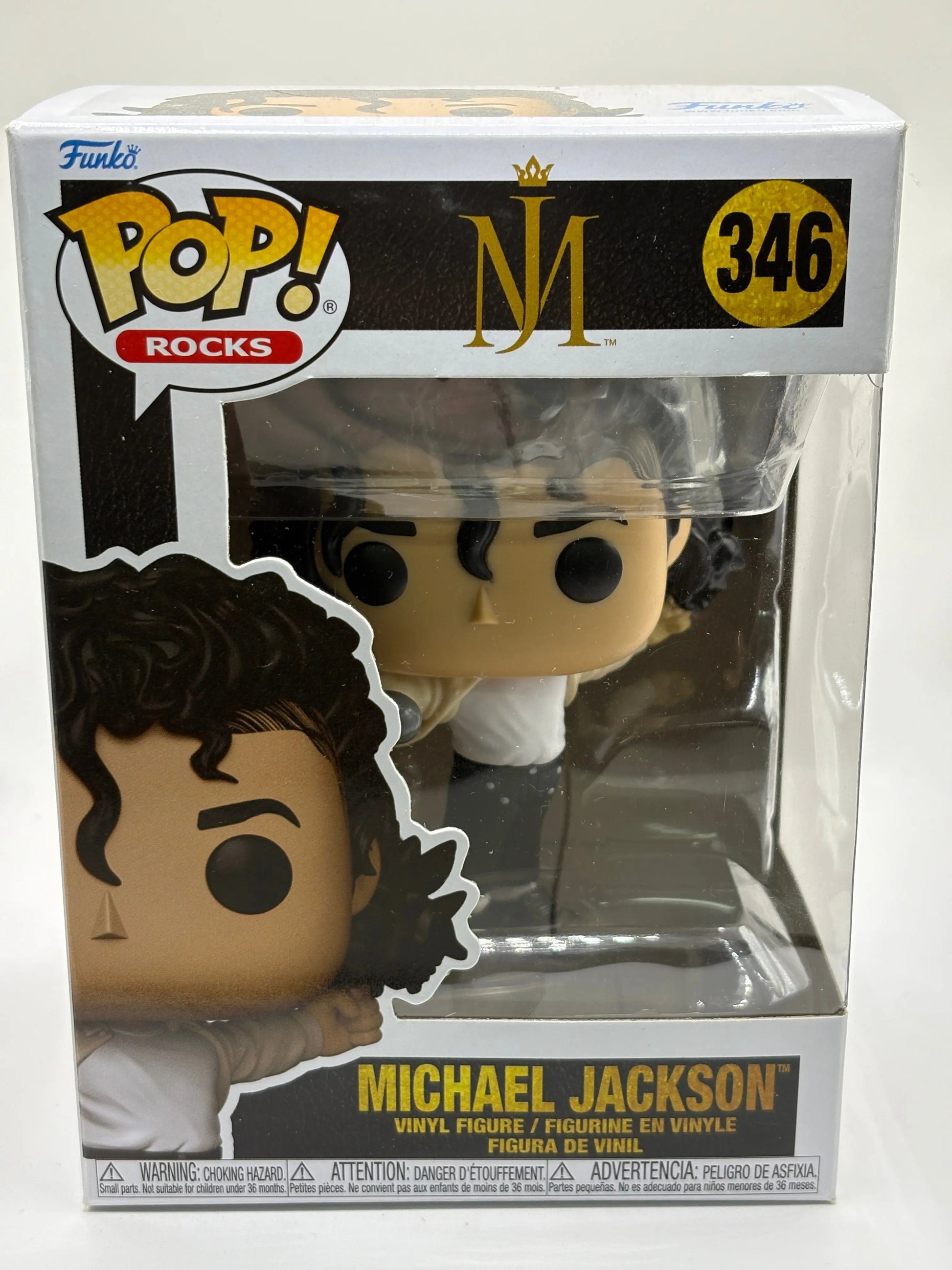 Funko POP! Rocks Michael Jackson #346 Michael Jackson FRENLY BRICKS - Open 7 Days