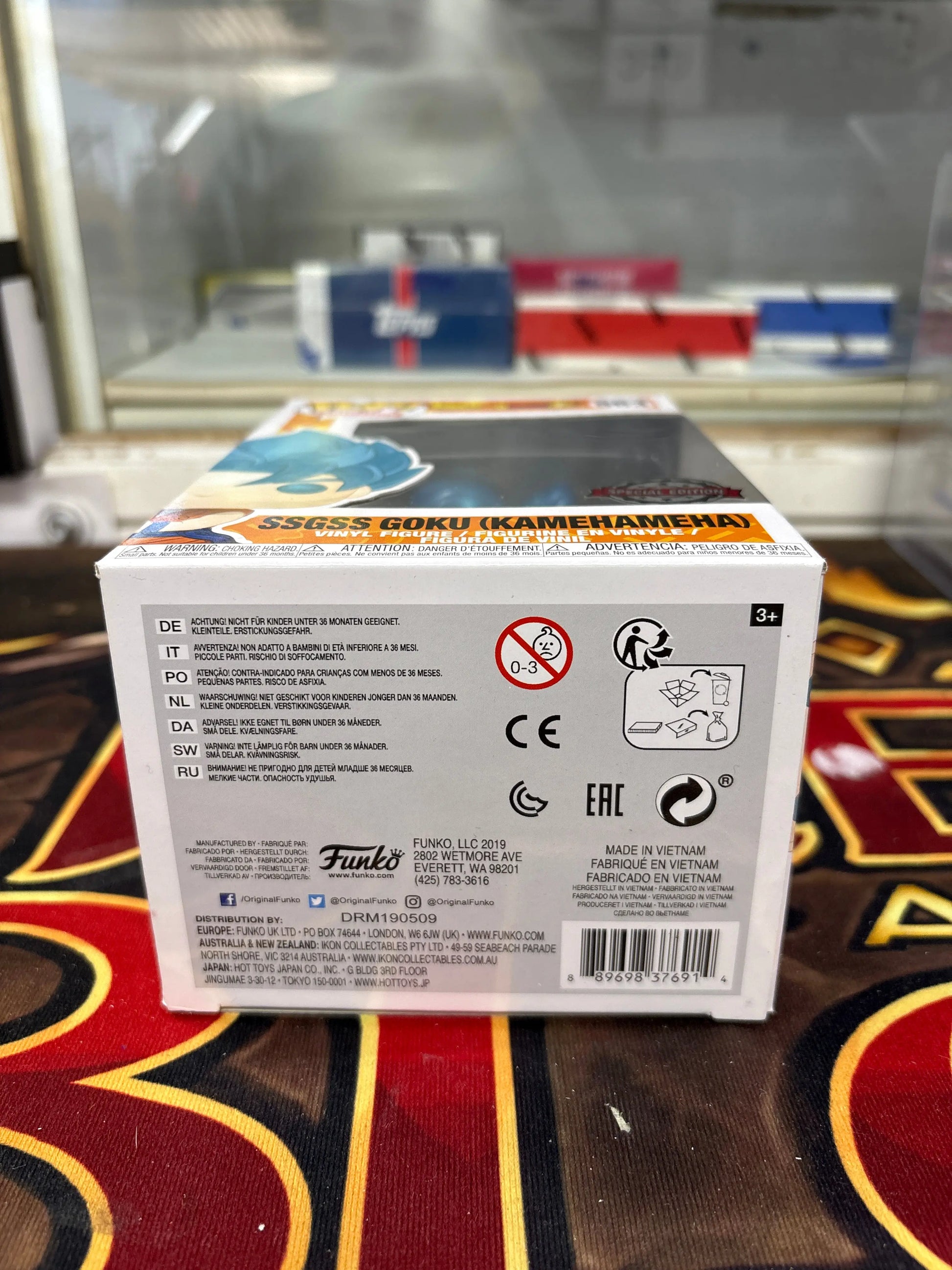 Funko Pop Dragon Ball Super : SSGSS GOKU #668 Vinyl Special Exclusive FRENLY BRICKS - Open 7 Days