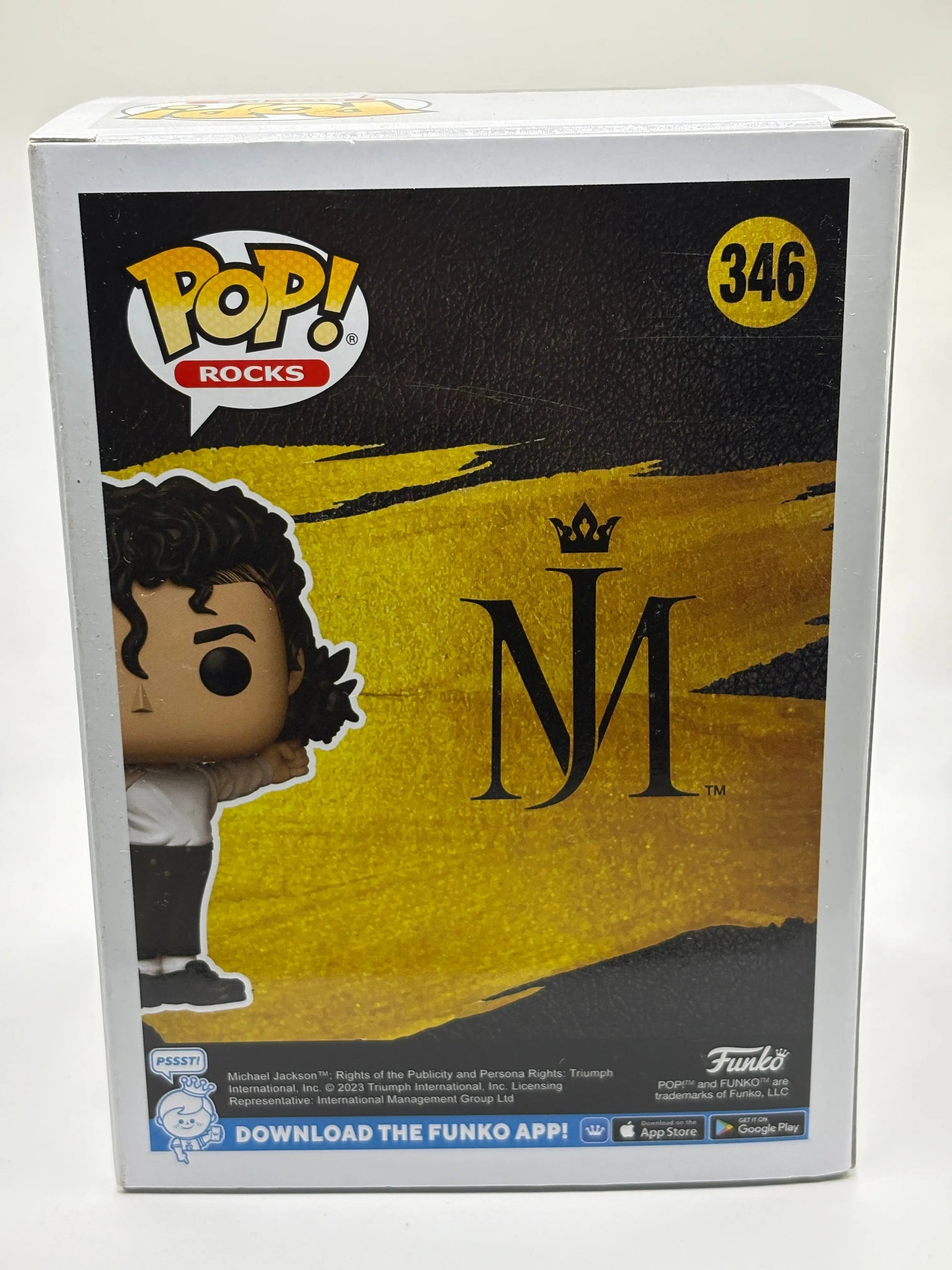 Funko POP! Rocks Michael Jackson #346 Michael Jackson FRENLY BRICKS - Open 7 Days