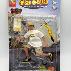 Vintage Finger Board Extreme Action Figure Scooter Edition (Yellow Rope) (1)