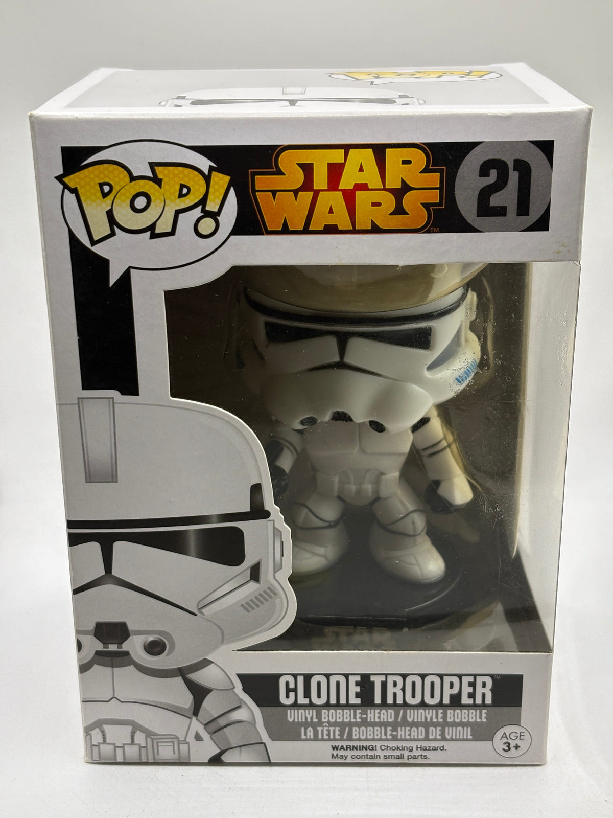 Funko POP! Star Wars #21 Clone Trooper Vinyl Bobble Head FRENLY BRICKS - Open 7 Days image 1