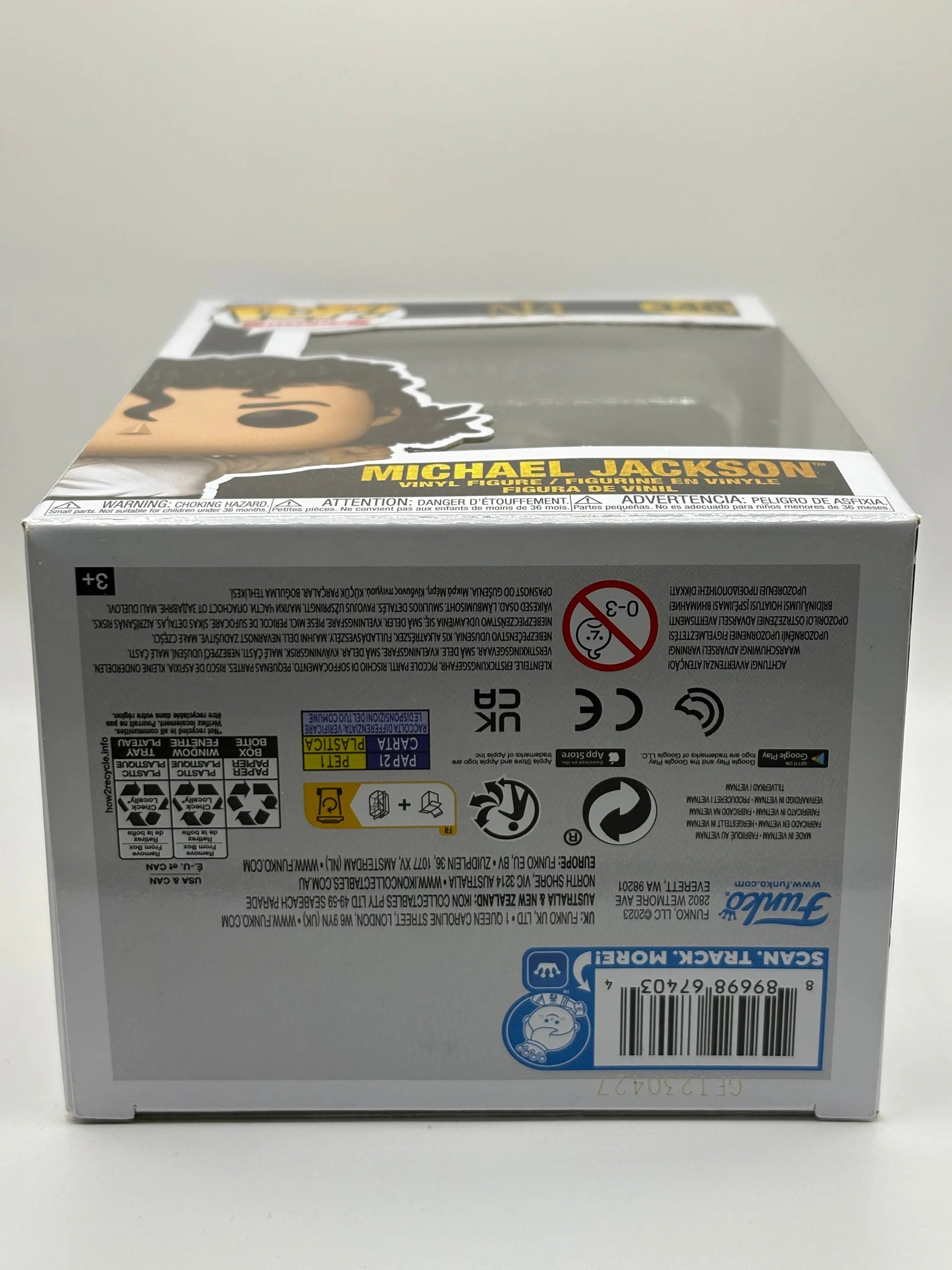 Funko POP! Rocks Michael Jackson #346 Michael Jackson FRENLY BRICKS - Open 7 Days