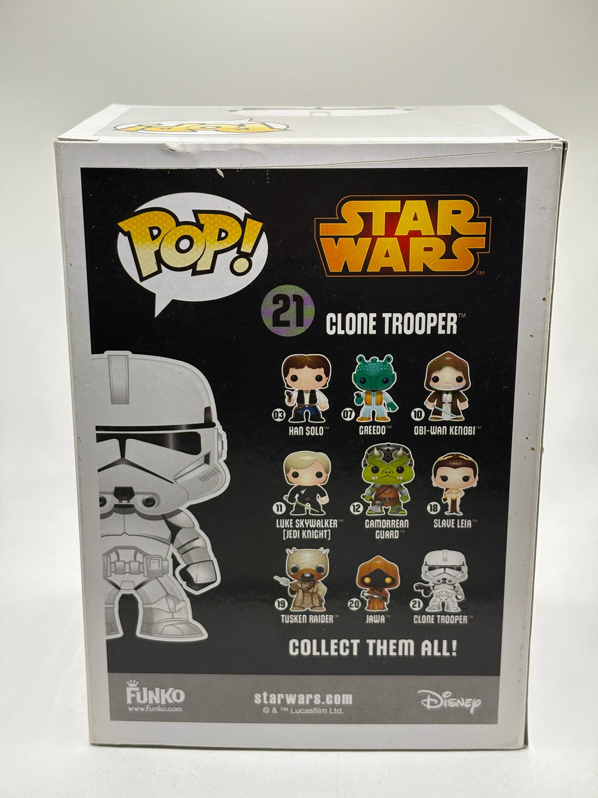 Funko POP! Star Wars #21 Clone Trooper Vinyl Bobble Head FRENLY BRICKS - Open 7 Days image 3