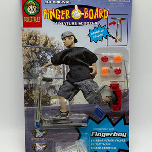 Vintage Finger Board Miniature Scooter Brand New Sealed (Red Rope) FRENLY BRICKS - Open 7 Days