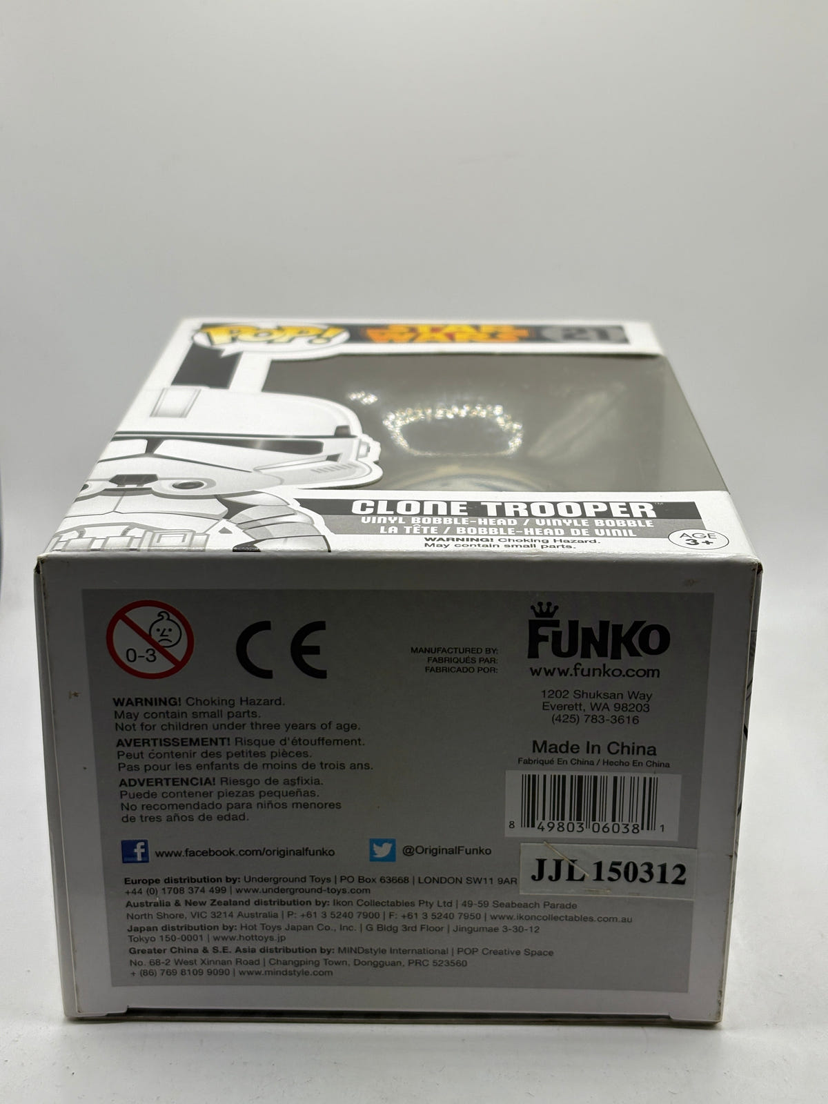 Funko POP! Star Wars #21 Clone Trooper Vinyl Bobble Head FRENLY BRICKS - Open 7 Days image 6
