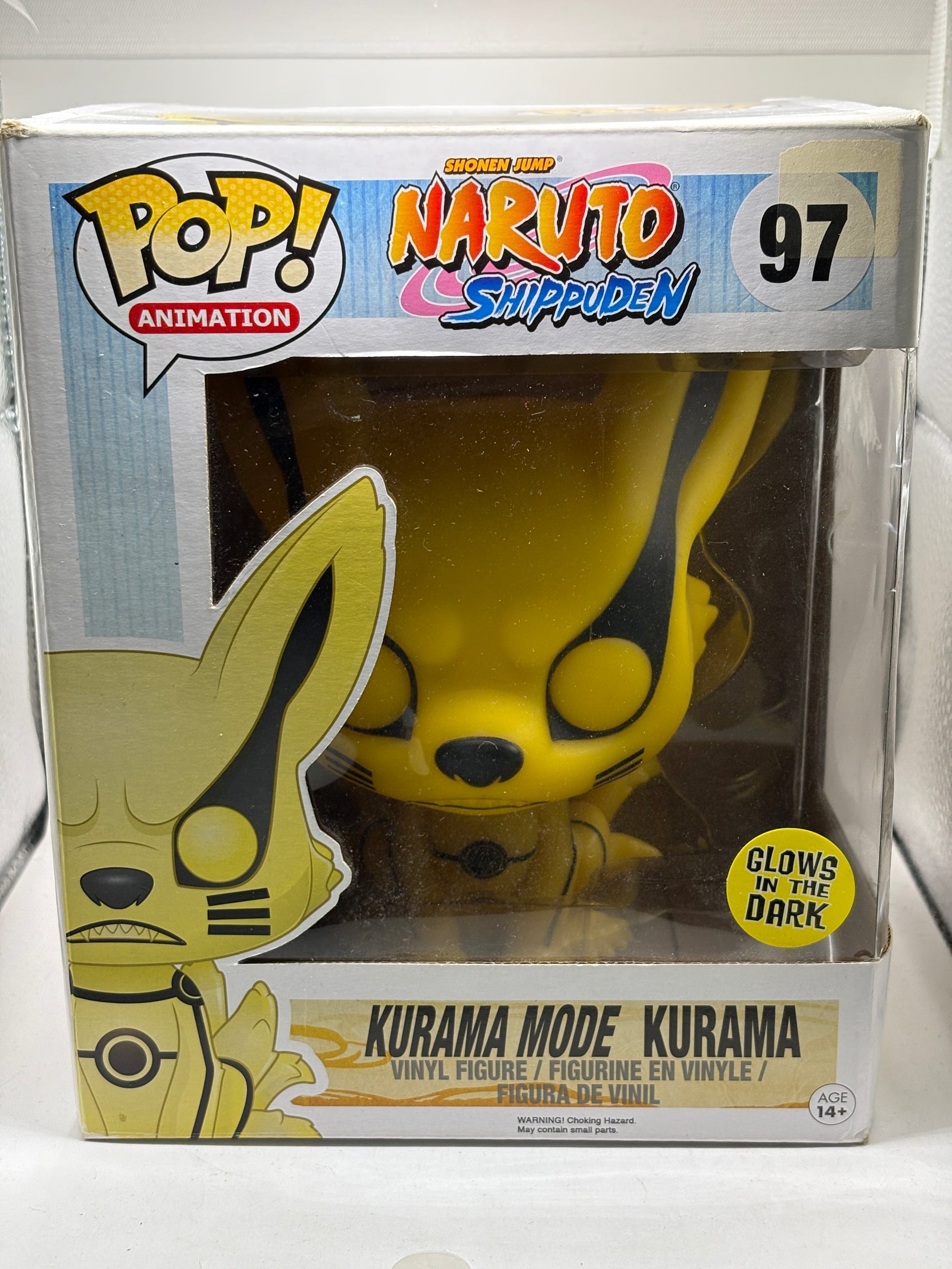 Funko POP! Animation Naruto Shippuden #97 Kurama Mode Kurama Glow *Box Damage FRENLY BRICKS - Open 7 Days image 1