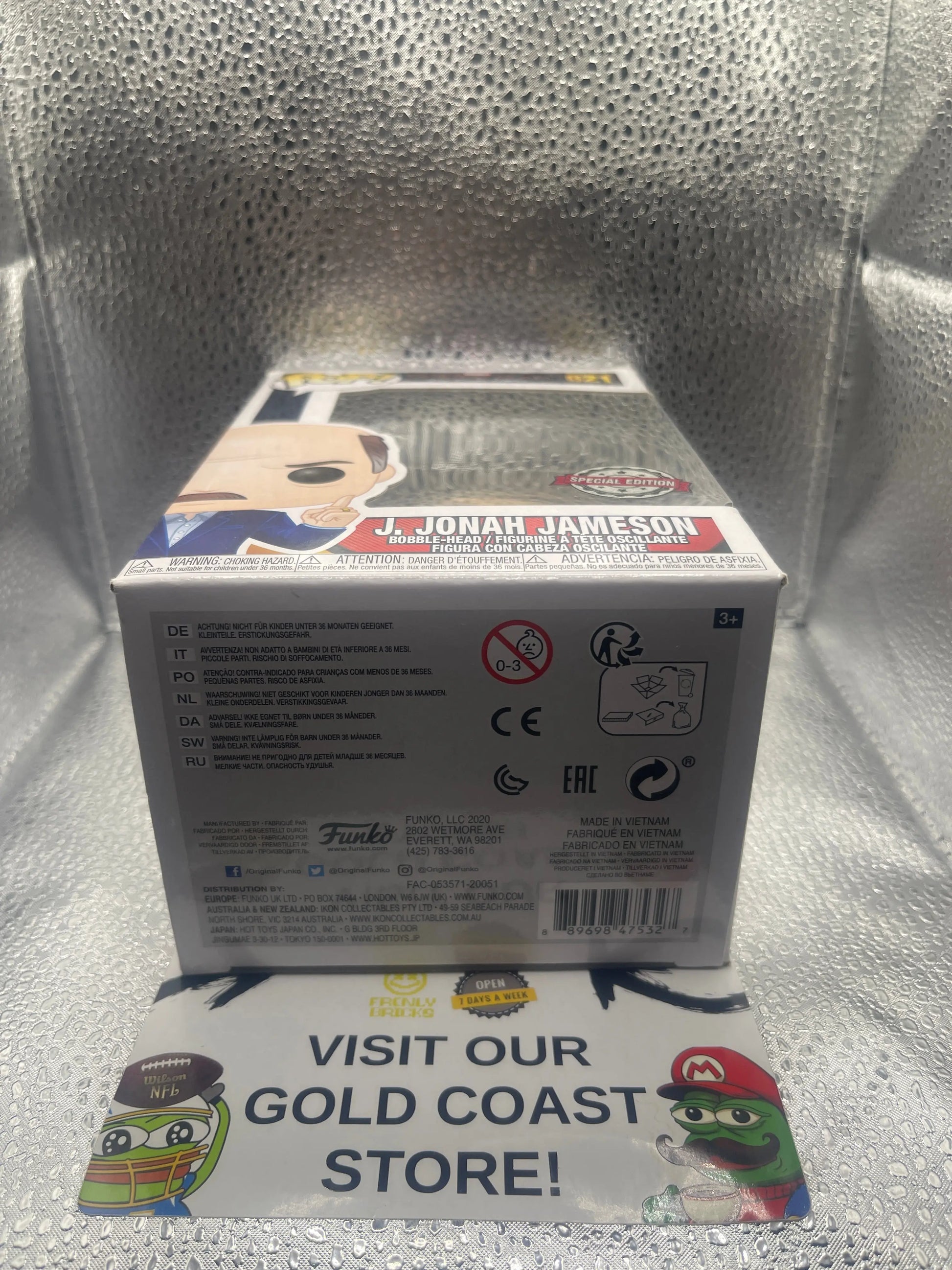 Funko POP! Marvel: J. Jonah Jameson #621 (Special Edition) Spider-Man FRENLY BRICKS - Open 7 Days