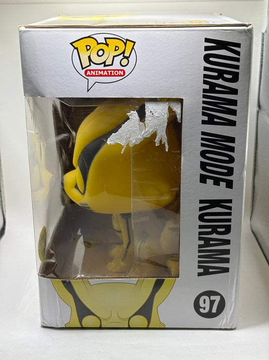 Funko POP! Animation Naruto Shippuden #97 Kurama Mode Kurama Glow *Box Damage FRENLY BRICKS - Open 7 Days