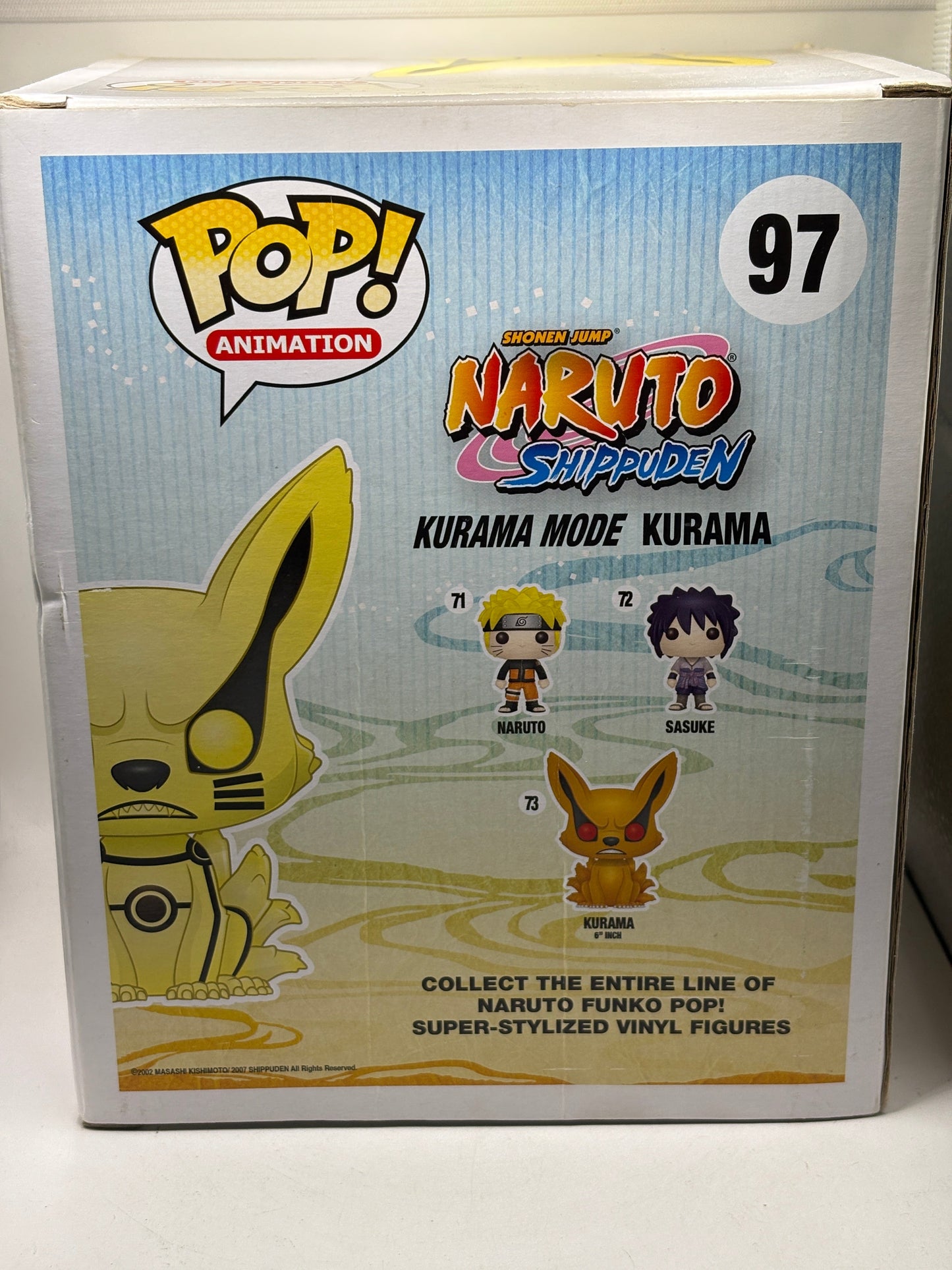 Funko POP! Animation Naruto Shippuden #97 Kurama Mode Kurama Glow *Box Damage FRENLY BRICKS - Open 7 Days