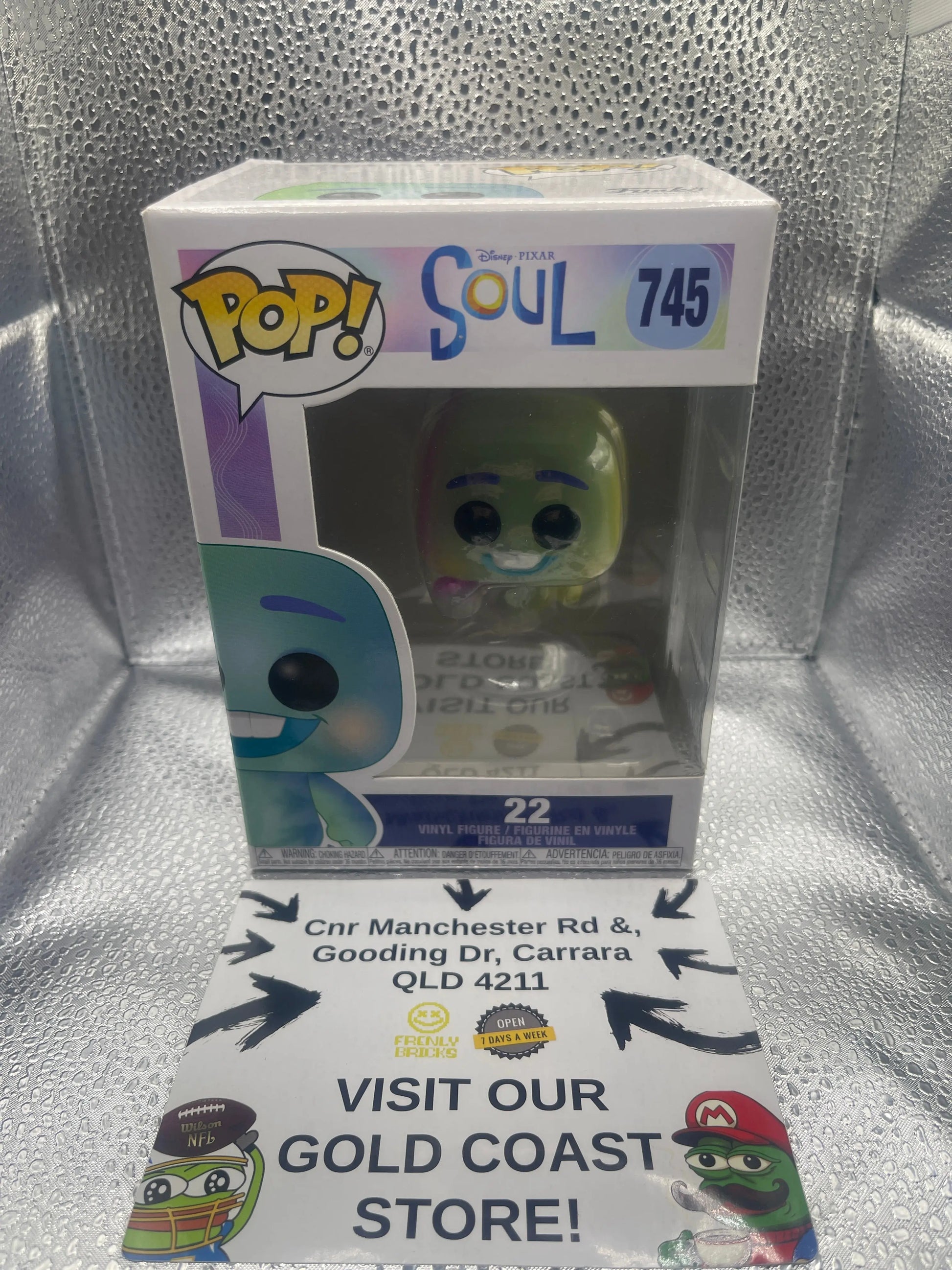 Funko POP! Disney Pixar Soul 22 #745 FRENLY BRICKS - Open 7 Days