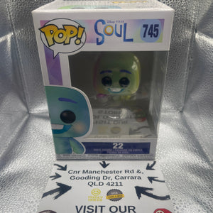 Funko POP! Disney Pixar Soul 22 #745 FRENLY BRICKS - Open 7 Days