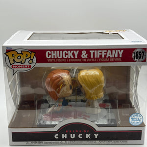 Funko POP! Moment Bride of Chucky #1857 Chucky & Tiffany Special Edition FRENLY BRICKS - Open 7 Days