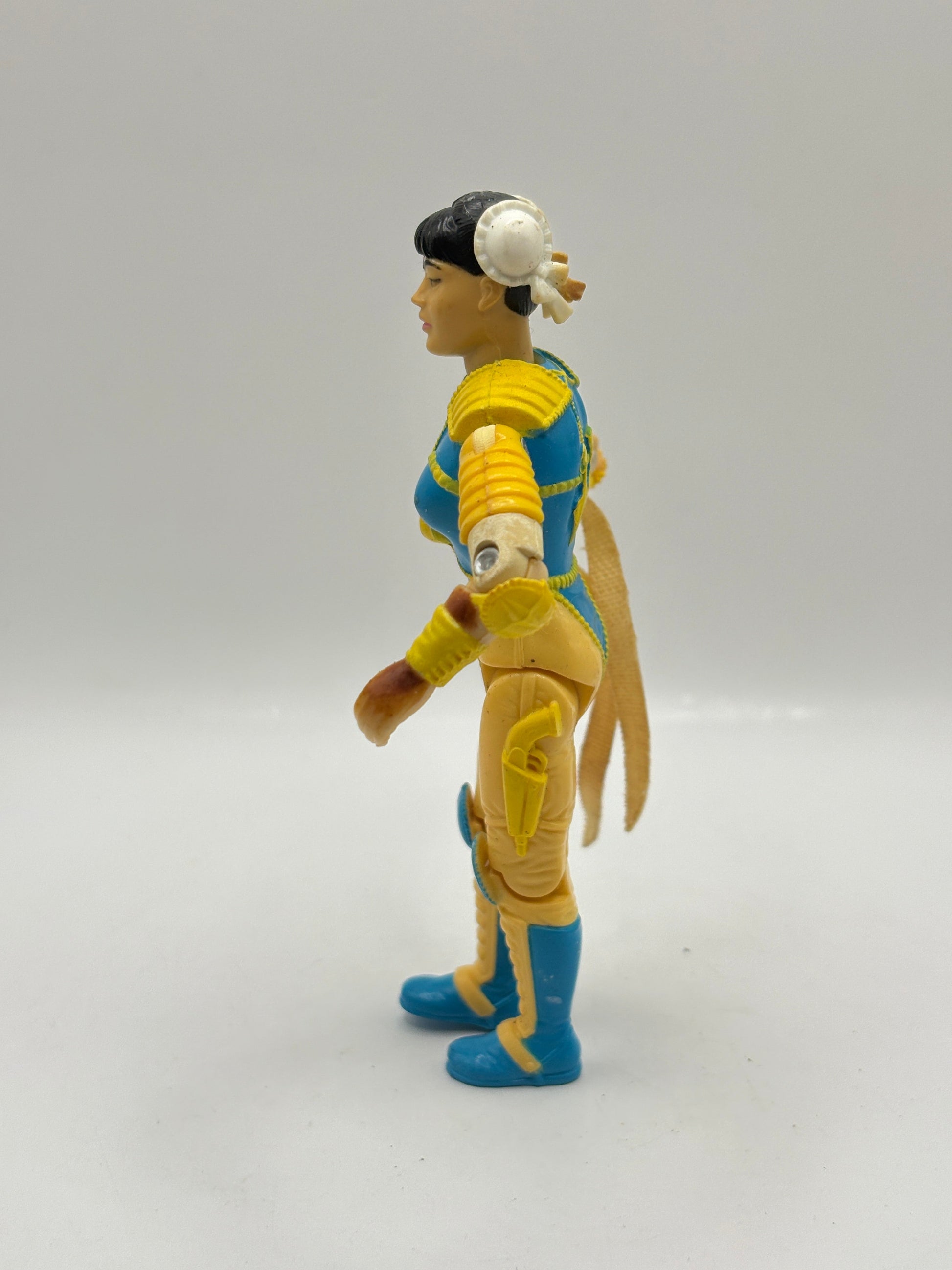 Vintage 1993 Street Fighter Chun Li Action Figure 4" GI JOE Hasbro FRENLY BRICKS - Open 7 Days