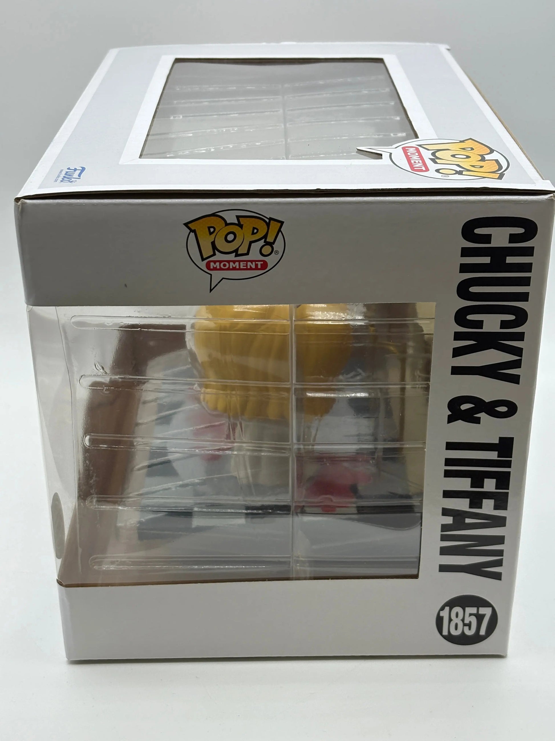 Funko POP! Moment Bride of Chucky #1857 Chucky & Tiffany Special Edition FRENLY BRICKS - Open 7 Days