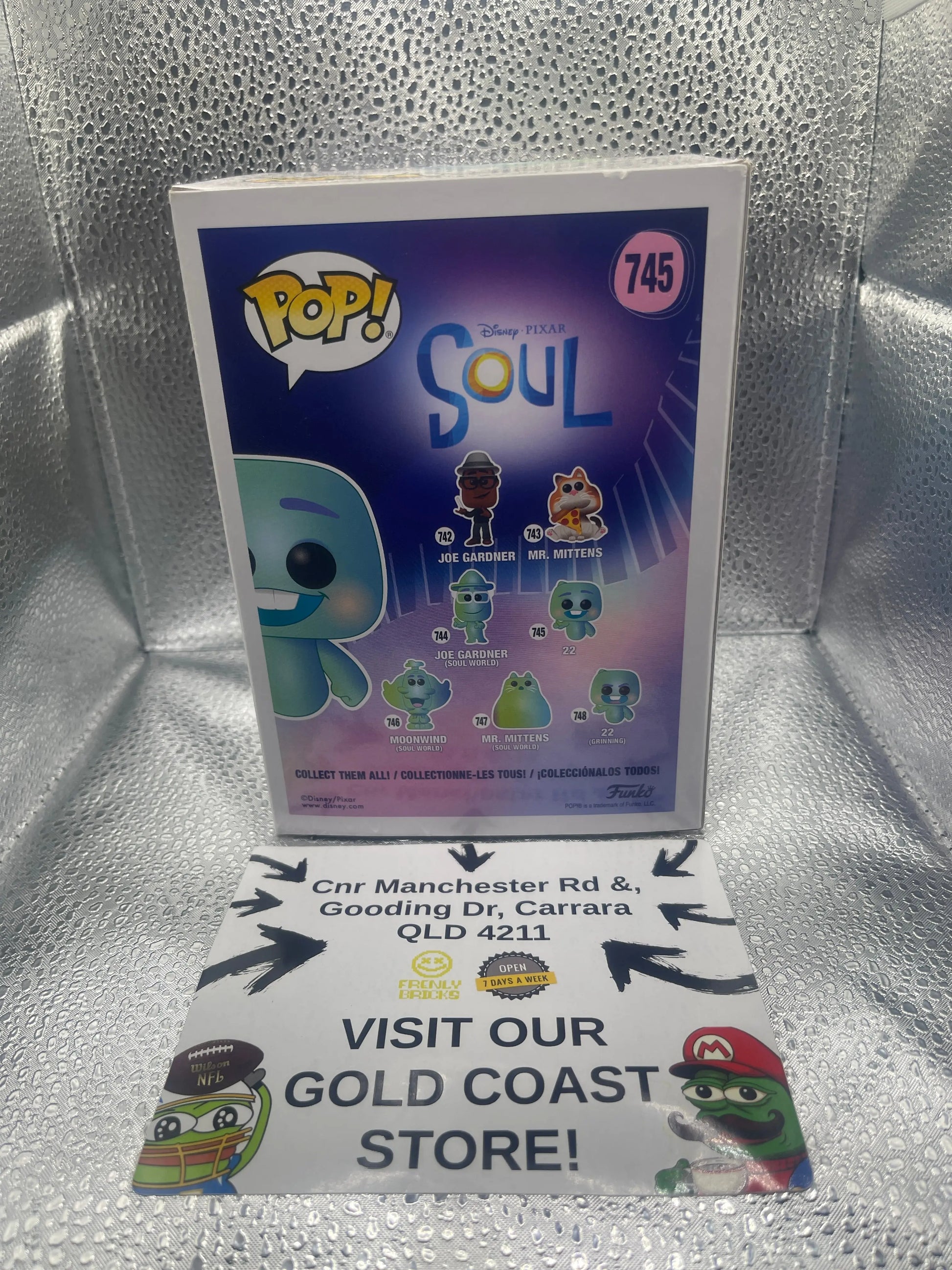 Funko POP! Disney Pixar Soul 22 #745 FRENLY BRICKS - Open 7 Days