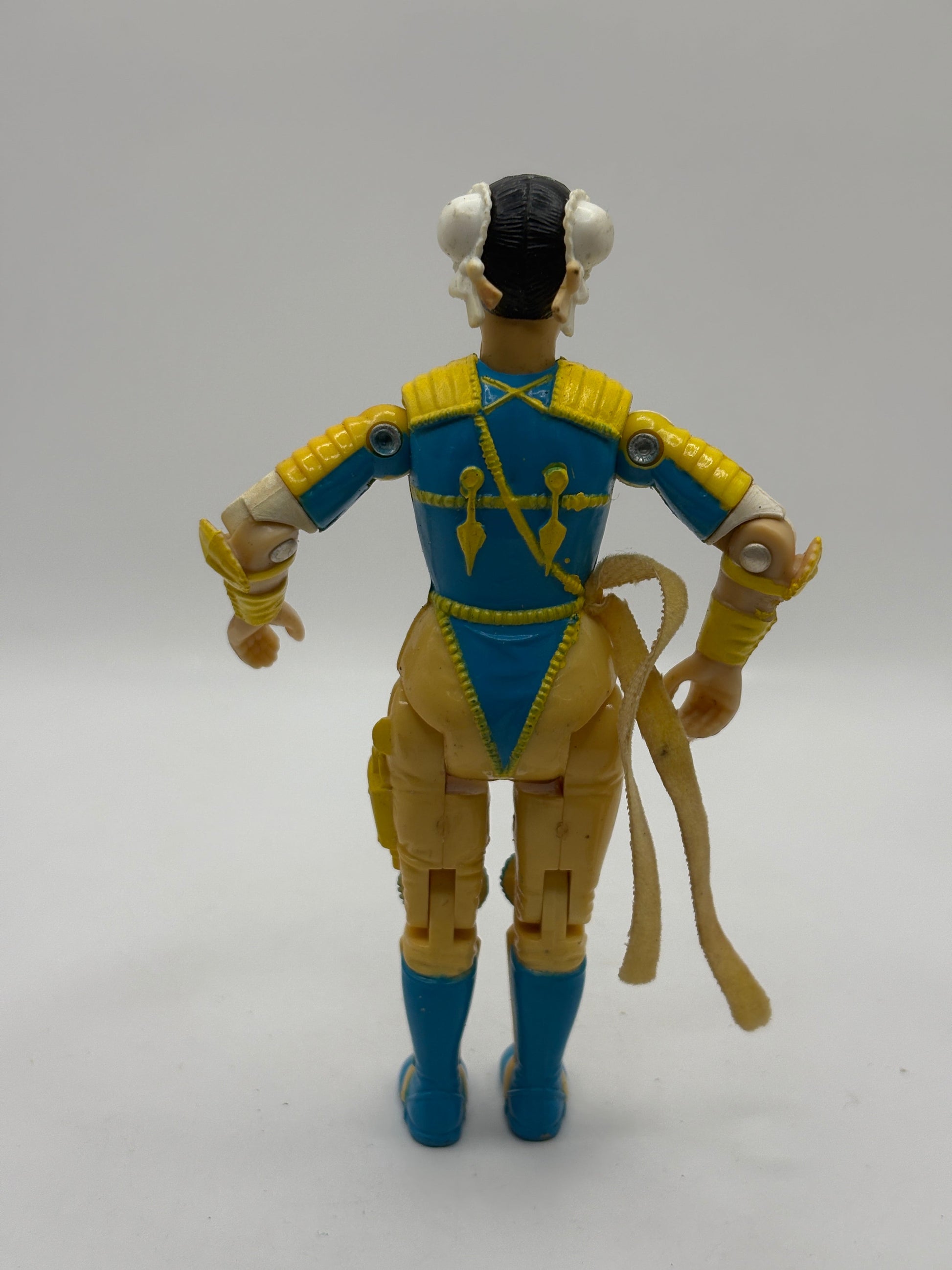 Vintage 1993 Street Fighter Chun Li Action Figure 4" GI JOE Hasbro FRENLY BRICKS - Open 7 Days