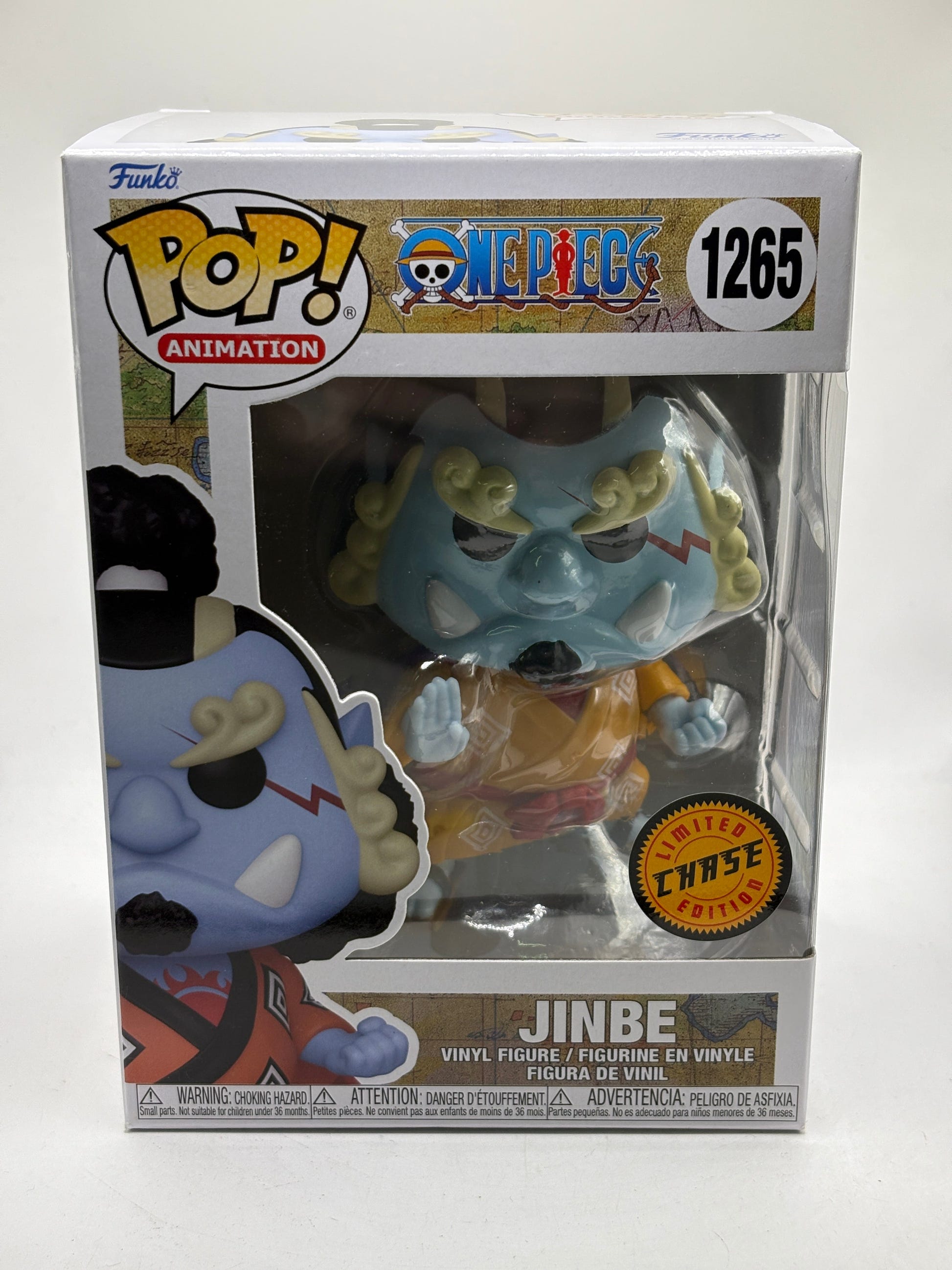 Funko POP! Animation One Piece #1265 Jinbe Limited Chase FRENLY BRICKS - Open 7 Days image 1