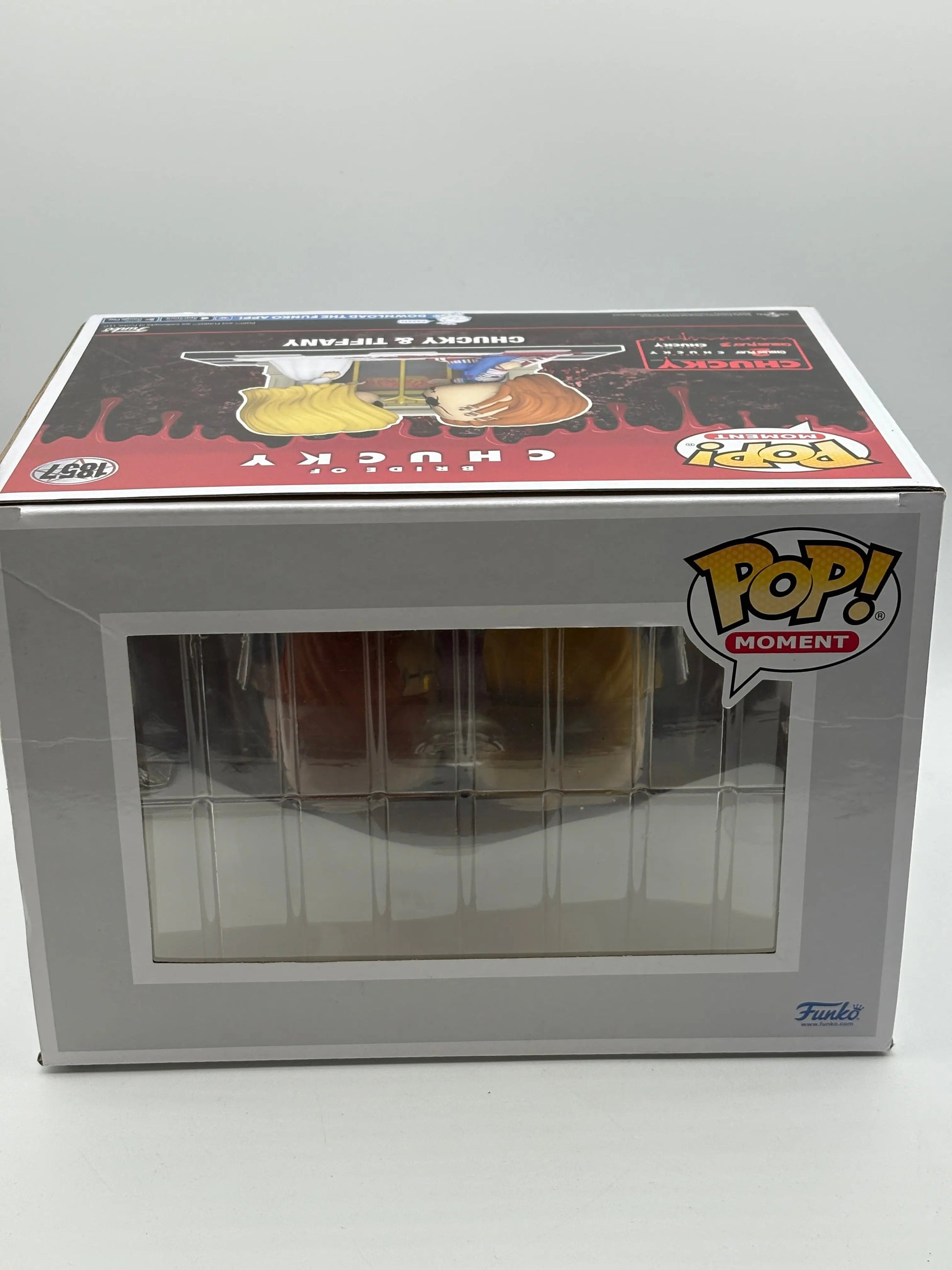Funko POP! Moment Bride of Chucky #1857 Chucky & Tiffany Special Edition FRENLY BRICKS - Open 7 Days
