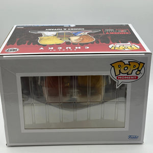 Funko POP! Moment Bride of Chucky #1857 Chucky & Tiffany Special Edition FRENLY BRICKS - Open 7 Days