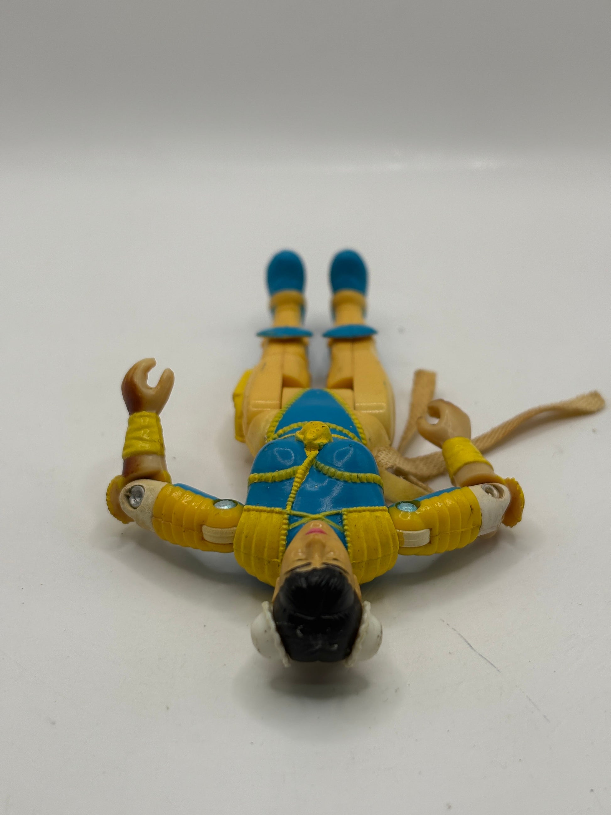 Vintage 1993 Street Fighter Chun Li Action Figure 4" GI JOE Hasbro FRENLY BRICKS - Open 7 Days
