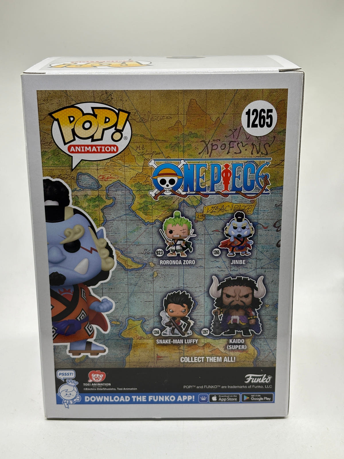 Funko POP! Animation One Piece #1265 Jinbe Limited Chase FRENLY BRICKS - Open 7 Days image 3