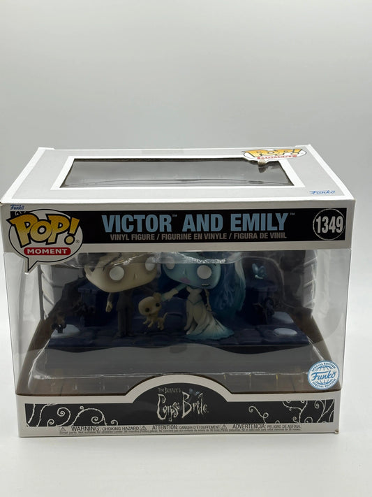 Funko POP! Moment Corpse Bride #1349 Victor and Emily Special Edition FRENLY BRICKS - Open 7 Days