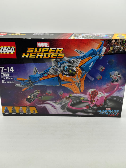 Lego Marvel Super Heroes 76081 The Milano Vs The Abilisk New Sealed