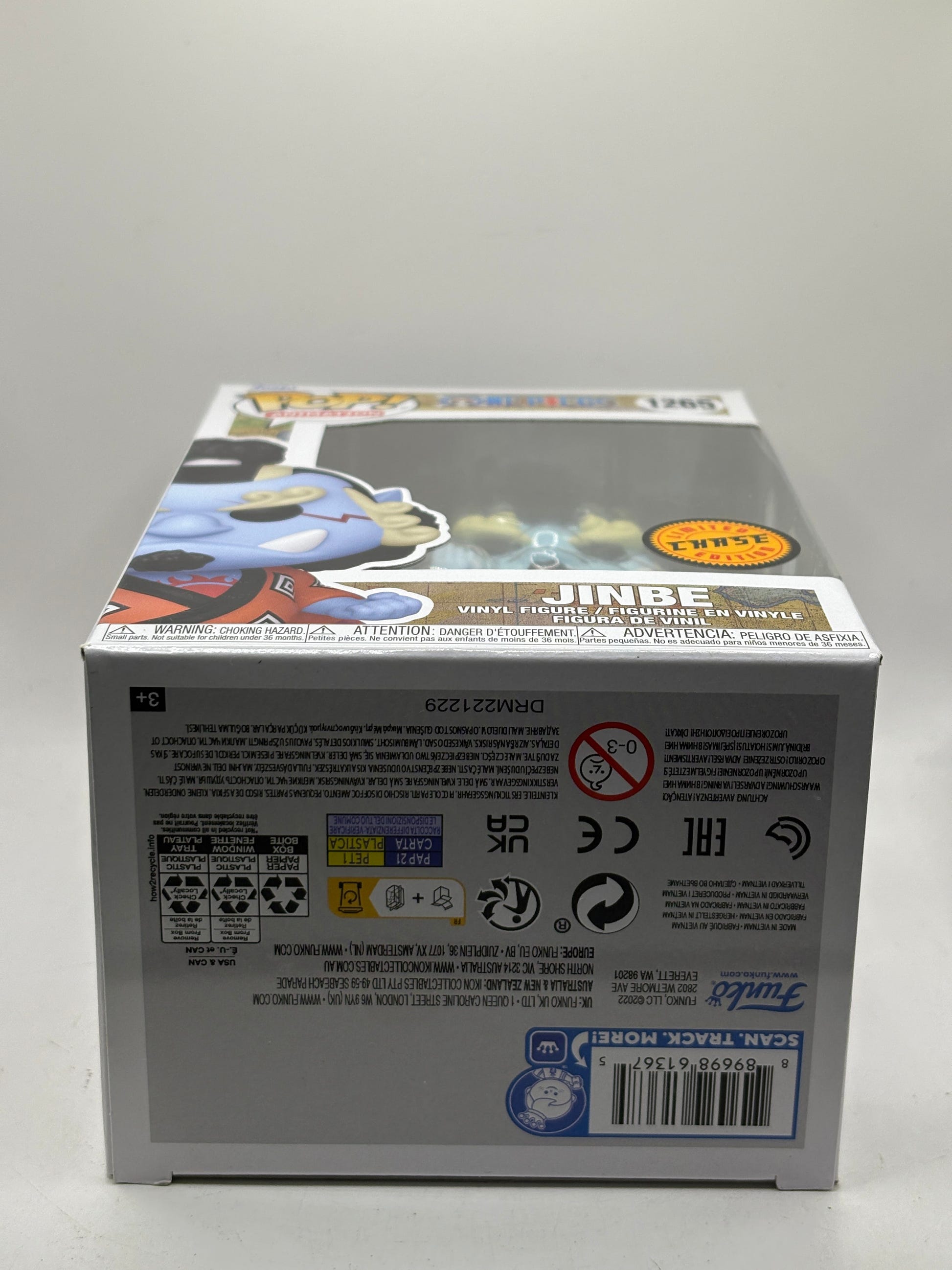 Funko POP! Animation One Piece #1265 Jinbe Limited Chase FRENLY BRICKS - Open 7 Days image 6