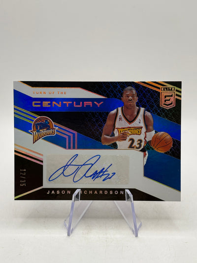 2019-20 Panini Donruss Elite Turn of the Century Jason Richardson Blue /35