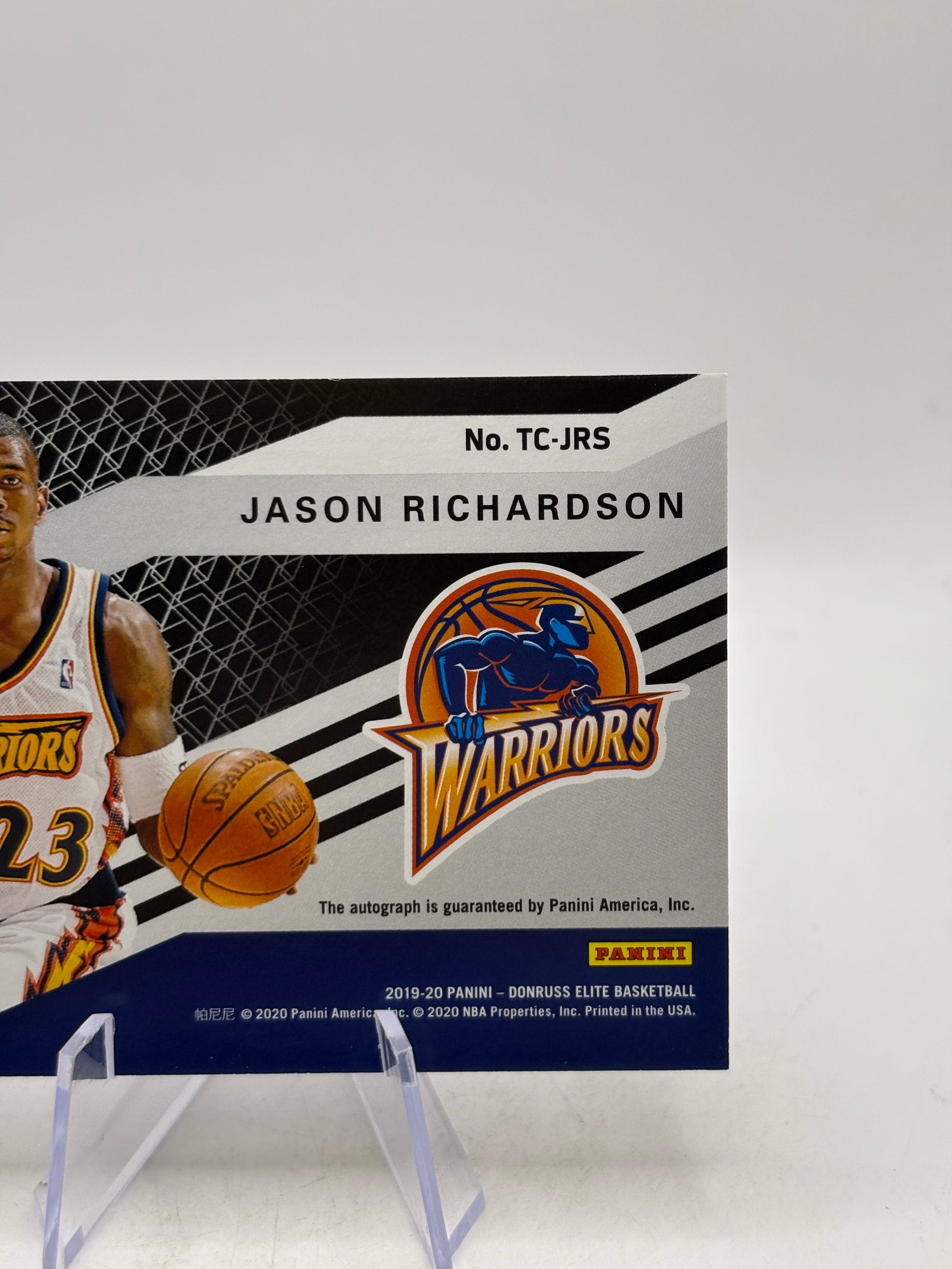 2019-20 Panini Donruss Elite Turn of the Century Jason Richardson Blue /35 image 4